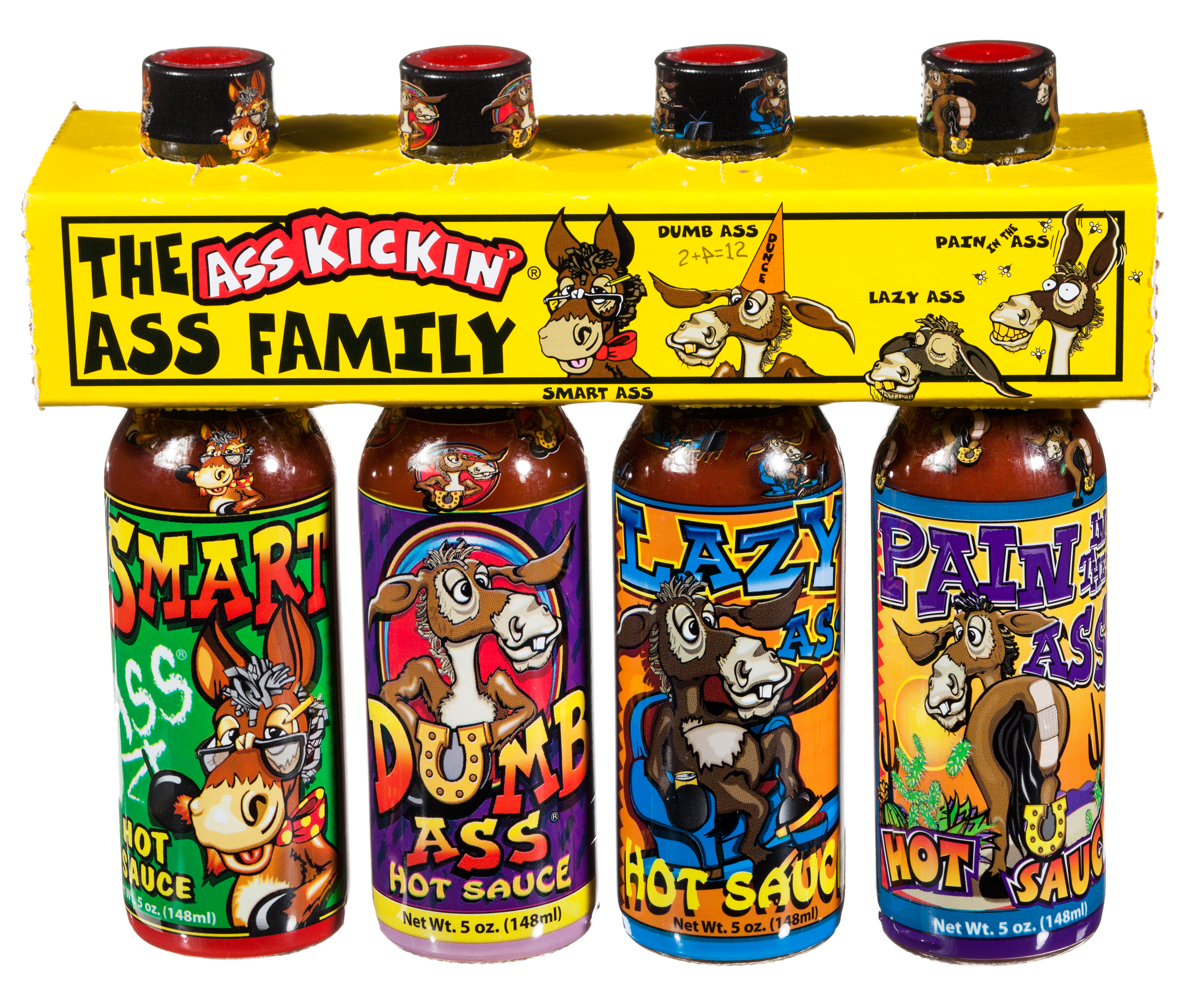 Ass Kickin Ass Family Hot Sauce Gift Set