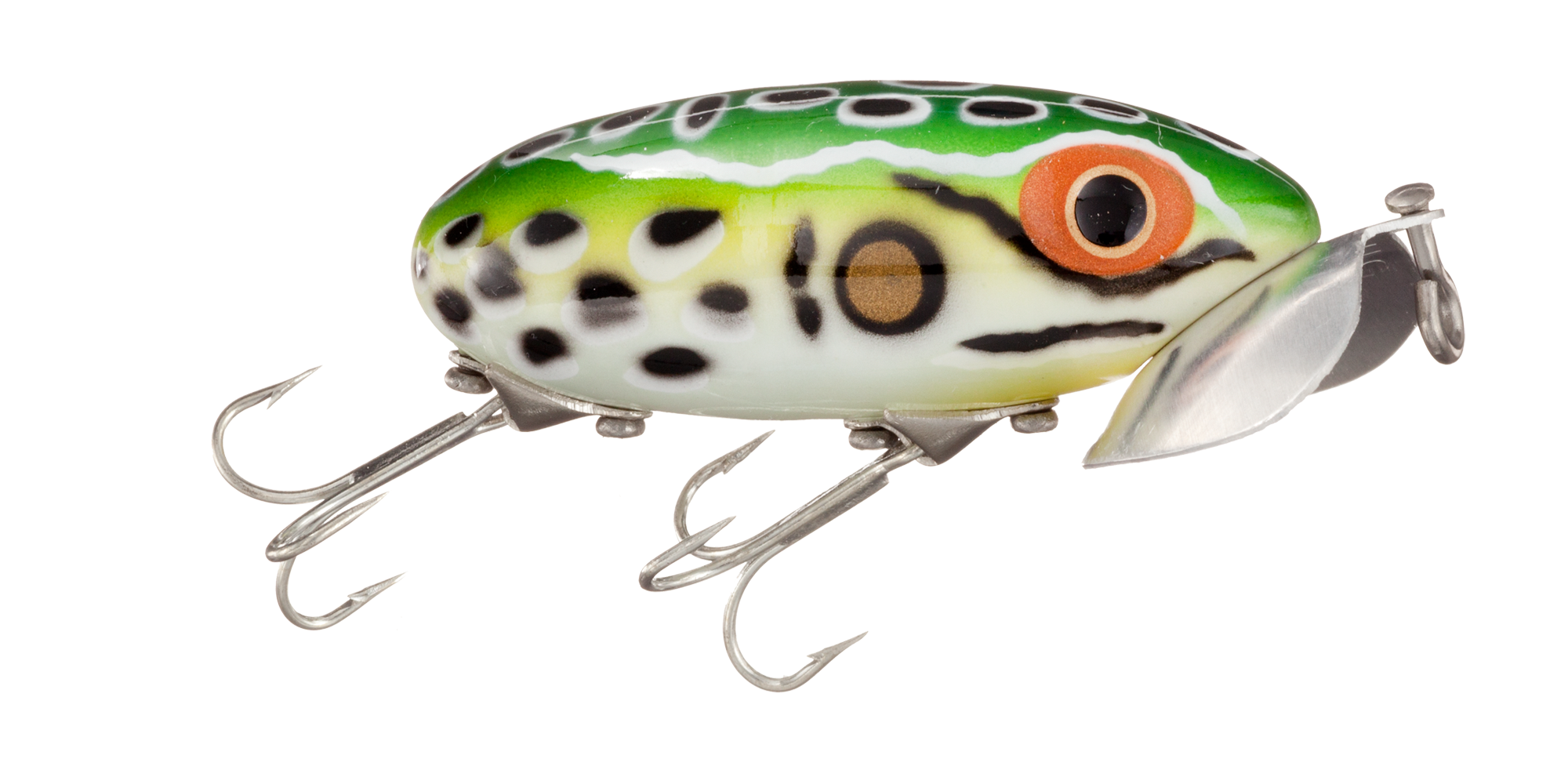 Image of Arbogast Original Jitterbug - Model 650 - 3″ - Leopard Frog