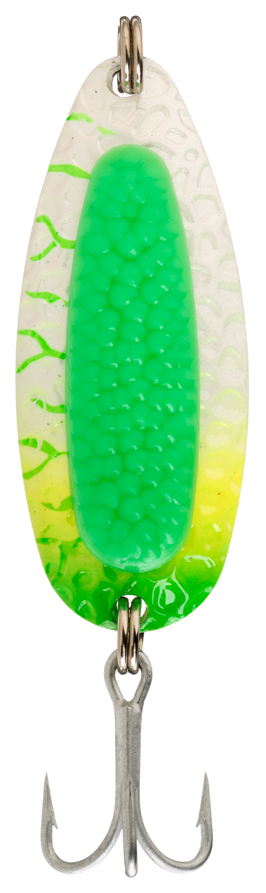 Blue Fox Pixee Spoon - 7/8 oz - Green Tiger/Green