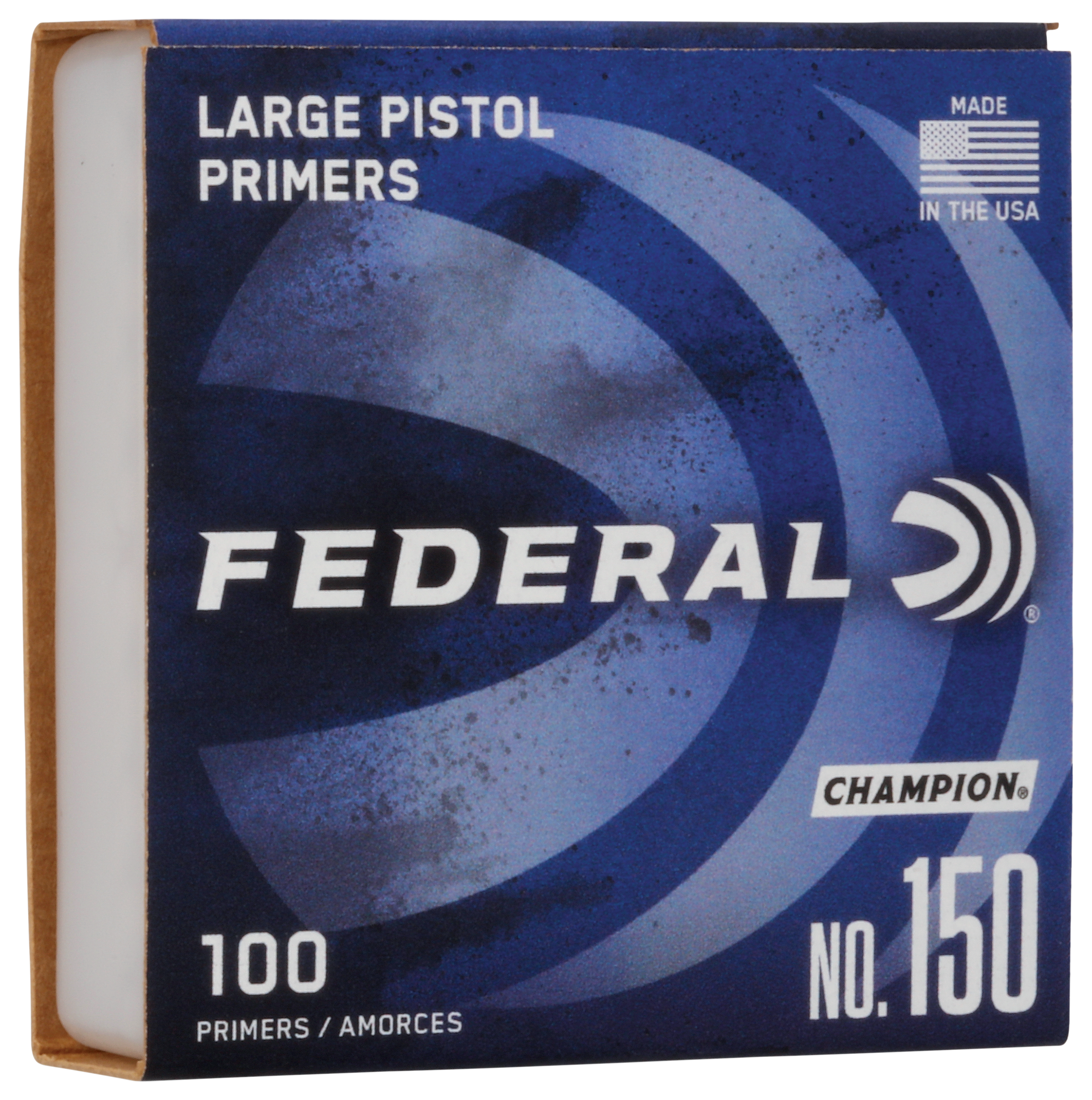 Federal Champion Large Pistol Centerfire Primers - 150 - 100 - Federal