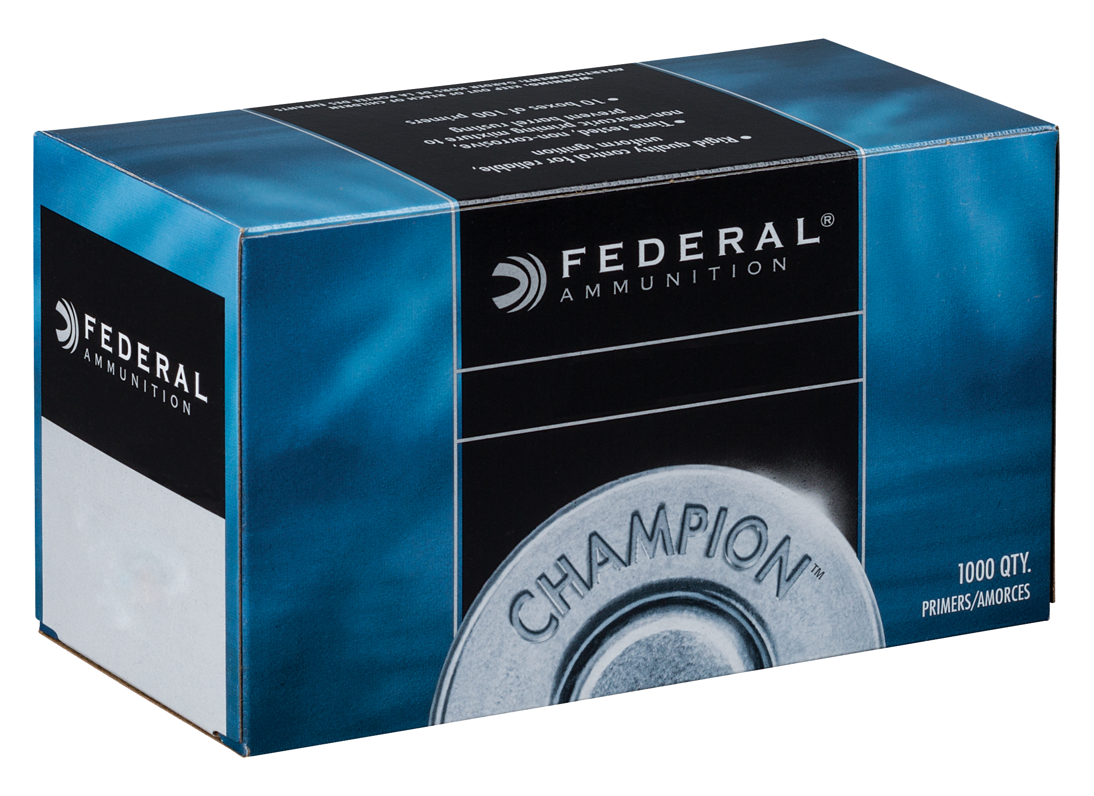 Federal Champion Large Rifle Magnum Centerfire Primers - 215 - 1000