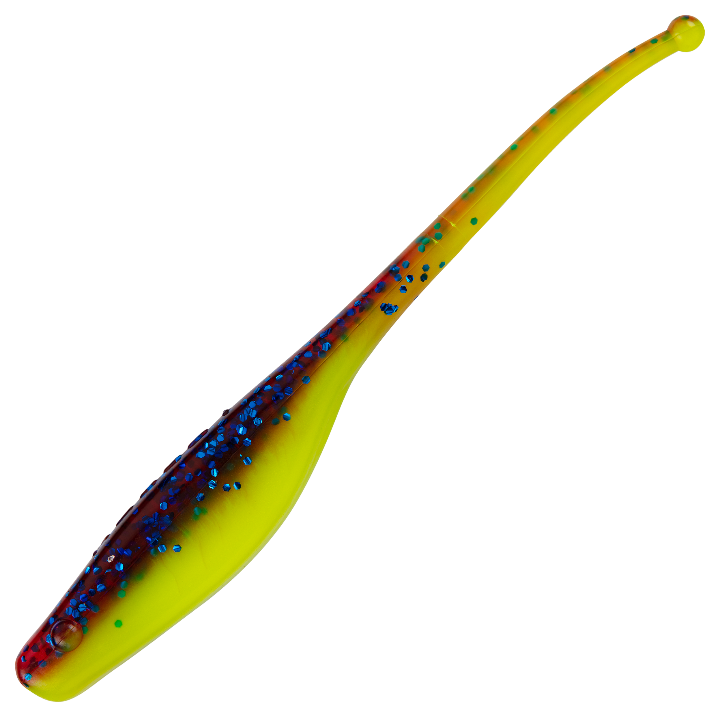 Kwigglers Ball Tail Shad - Geaux Tiger