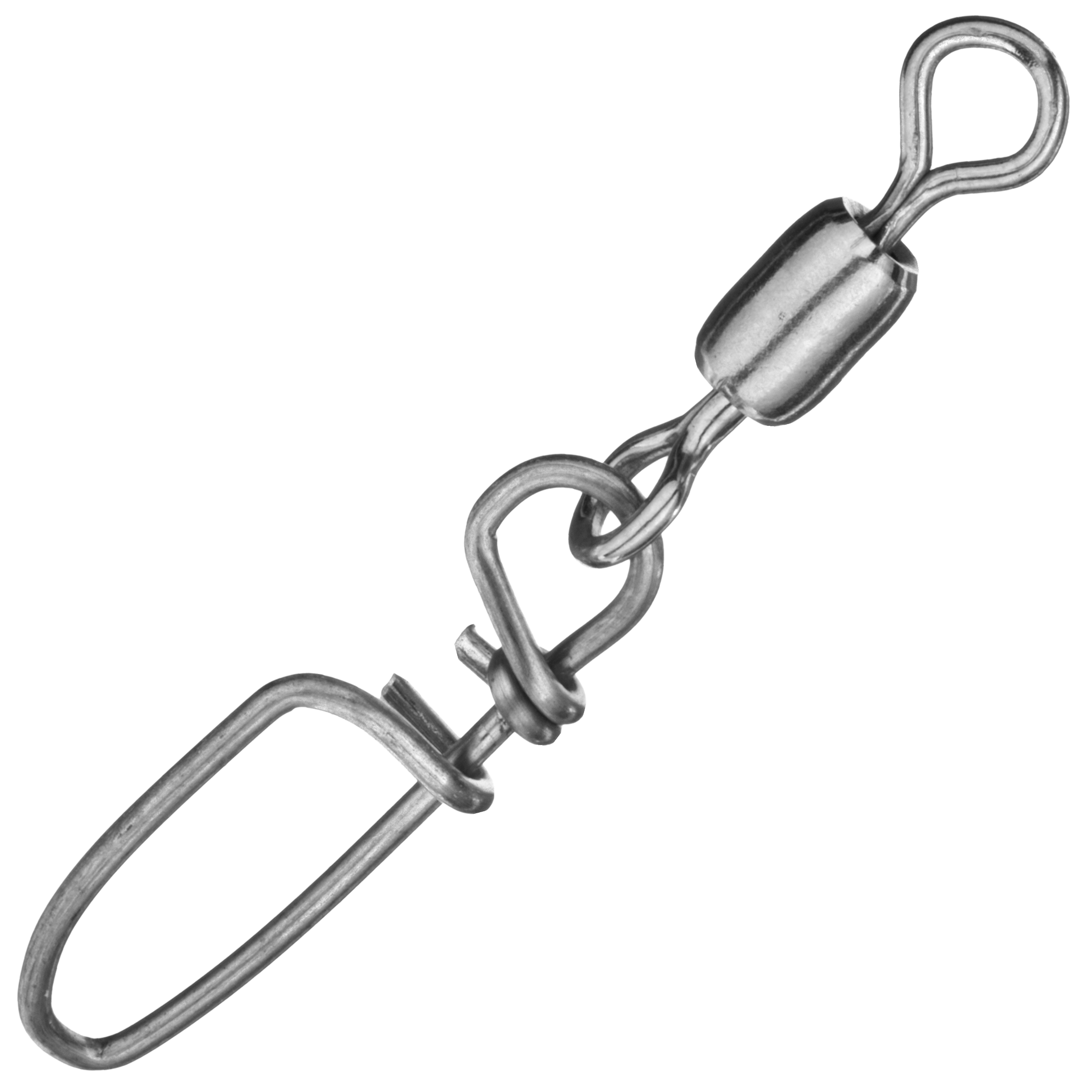 Rosco Barrel Swivels and Coastlock Snaps - Nickel - 100 lb.