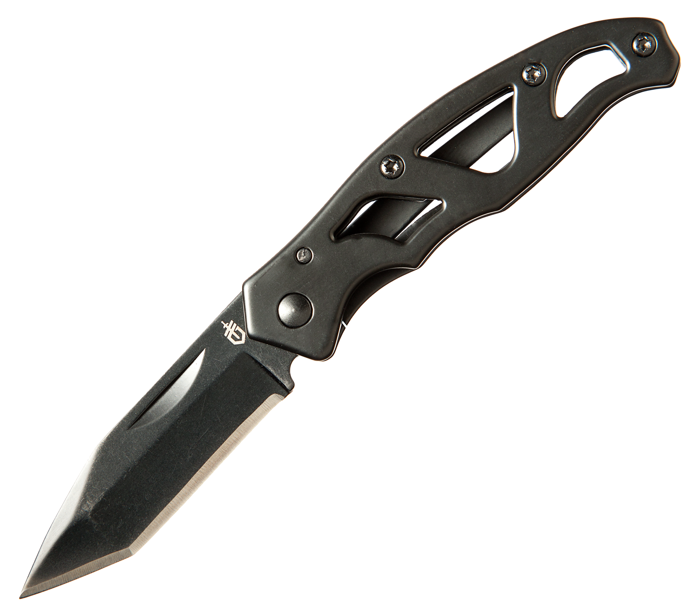 Gerber Paraframe Mini Tanto Folding Lockback Knife - Gerber