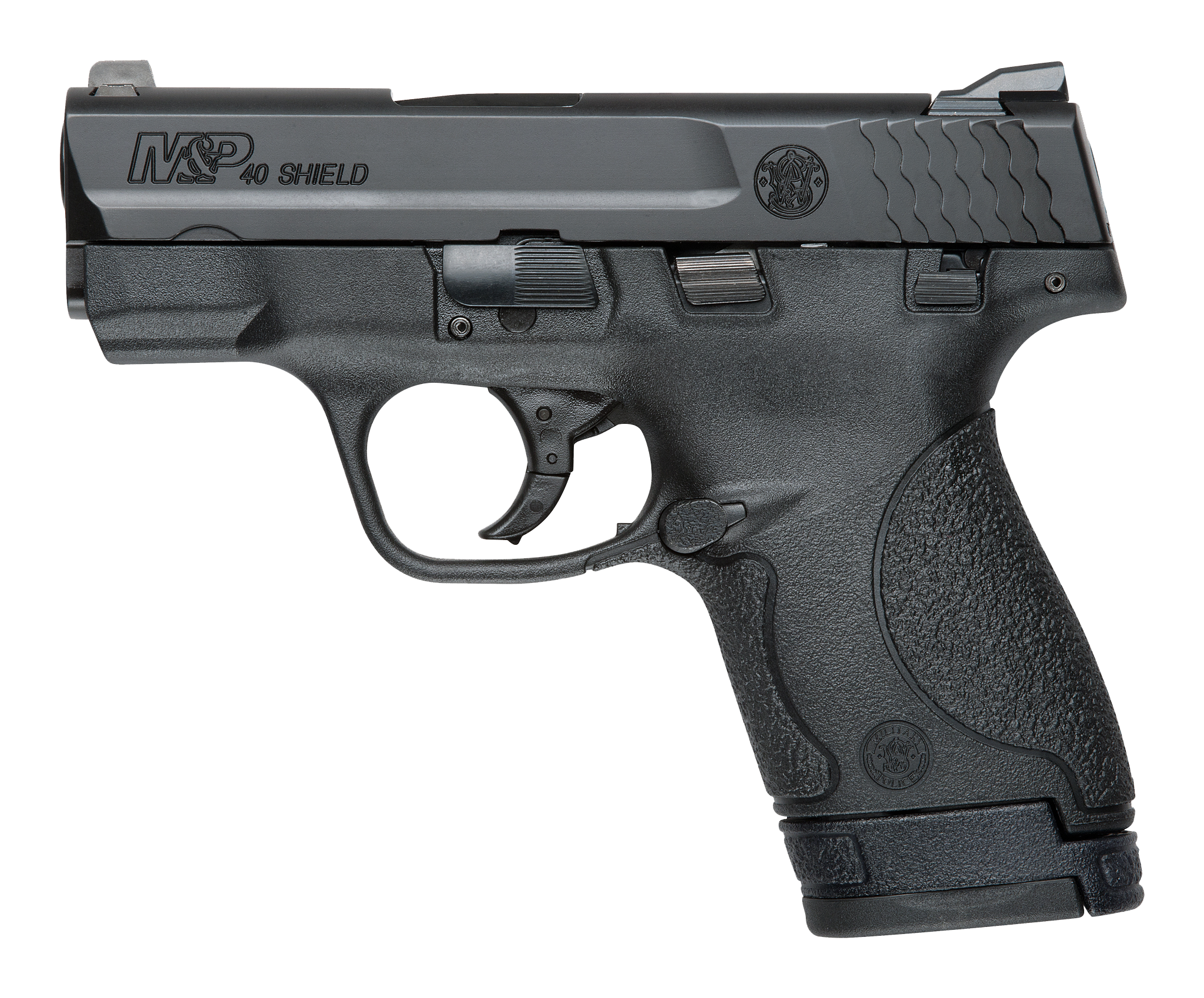 Smith &Wesson M&ampP Shield Pistol - .40 SW - CA - Black - Smith & Wesson