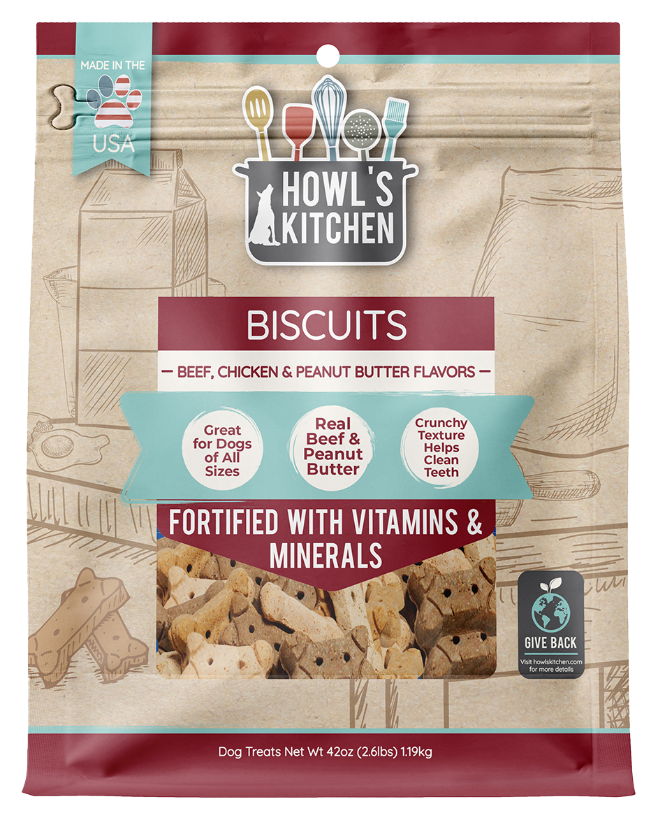 Howl's Kitchen Vitamin and Mineral Dog Biscuits - Howl's Kitchen