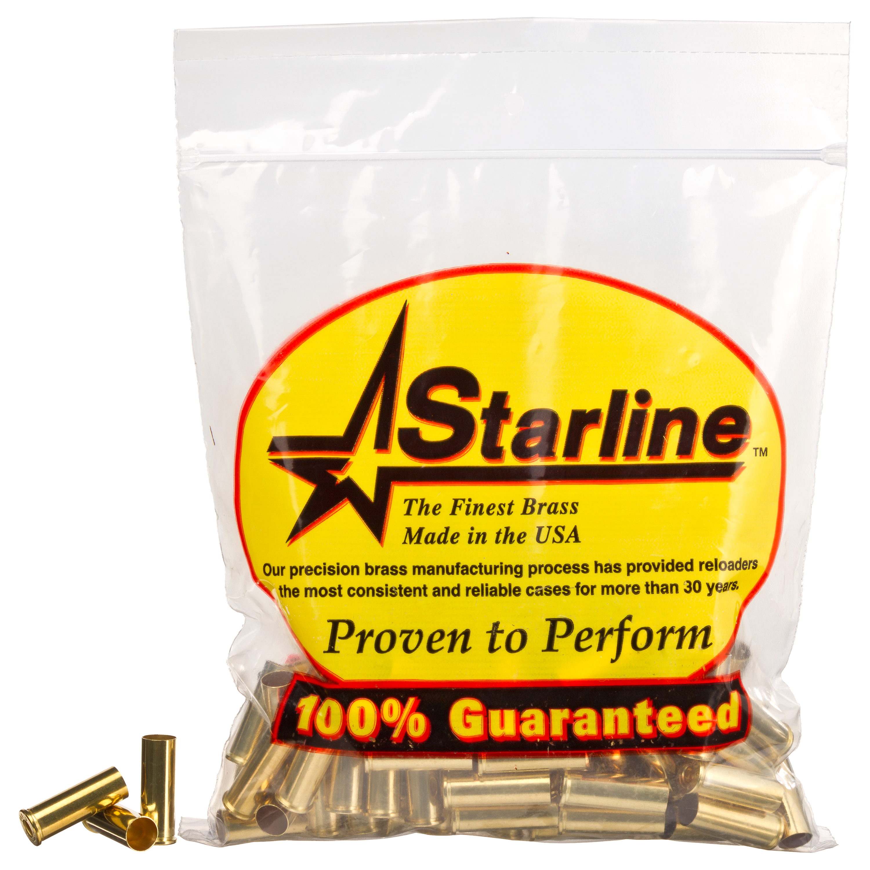 Starline Unprimed Pistol Brass - 10mm - 100 - Starline