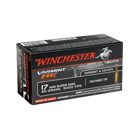 Winchester Varmint HV 17 Win Super Mag Rimfire Ammo