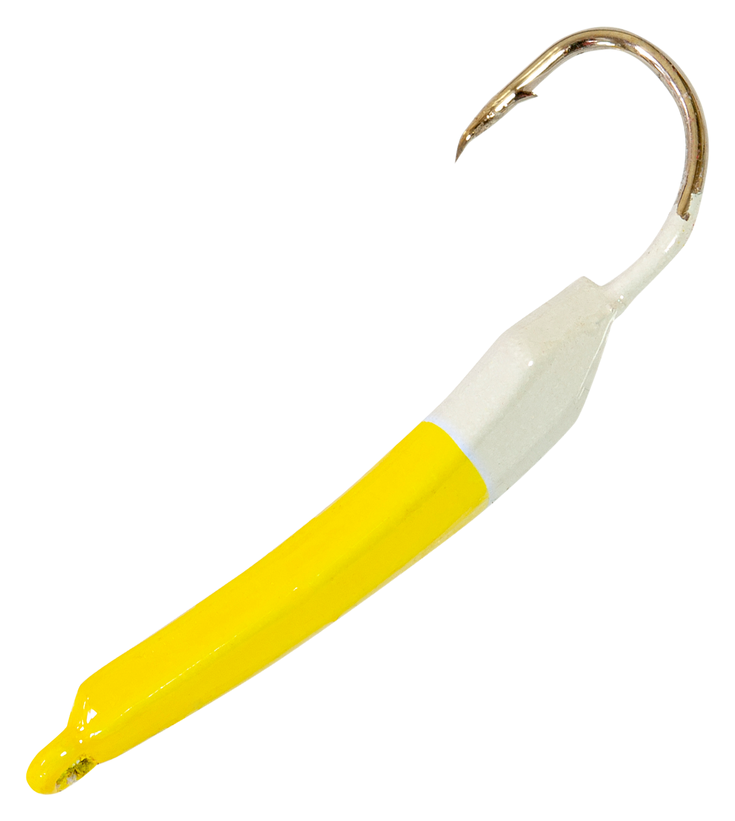 Buccaneer Bait Wiggler Jig - 1-3/4 - Yellow/White