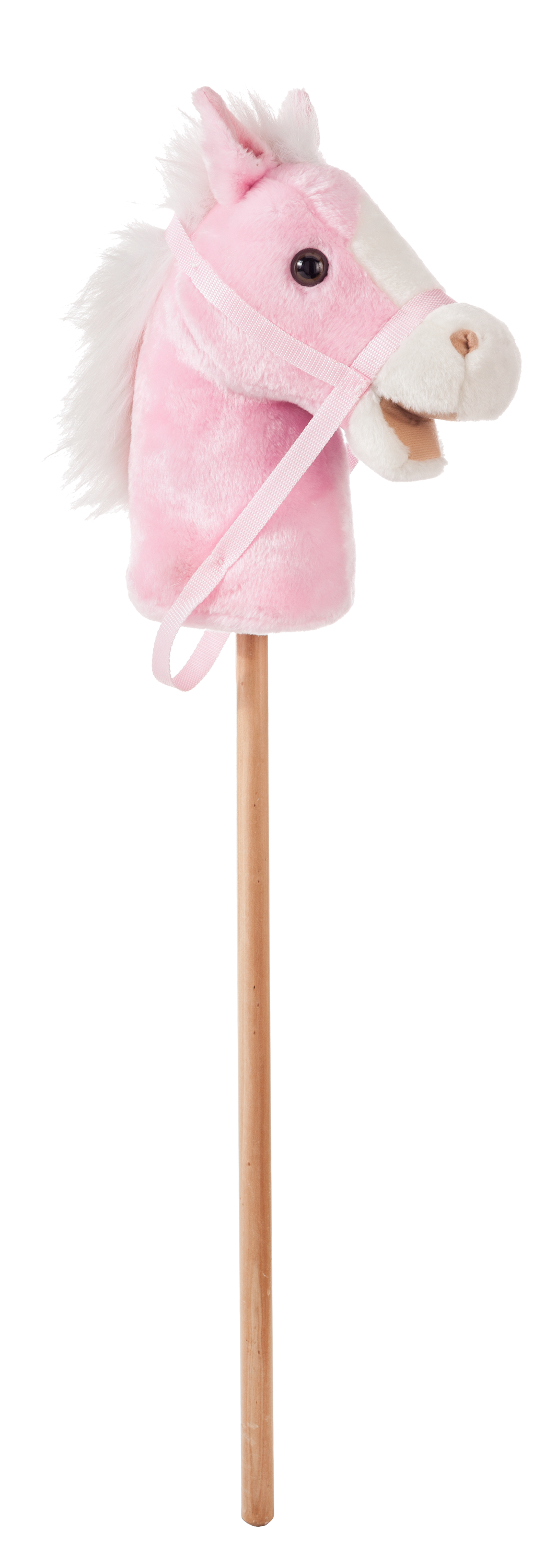 Image of Bass Pro Shops Wooden Pink Stick Horse