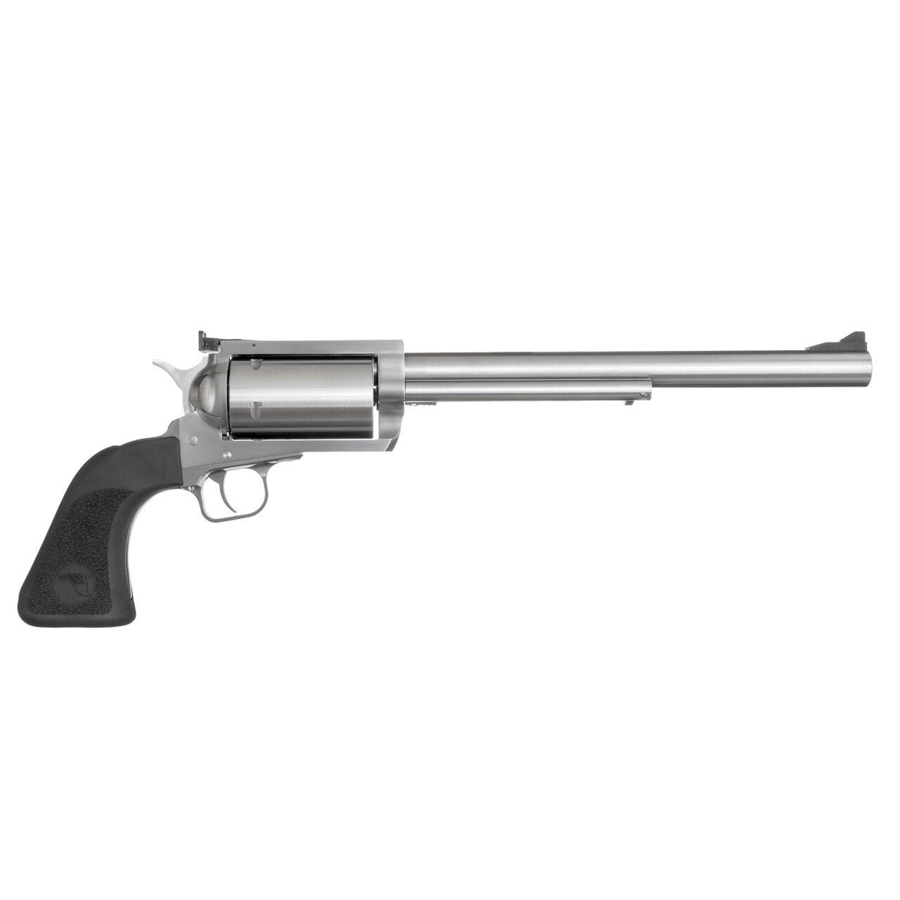 Image of Magnum Research BFR Single-Action Revolver with Long Cylinder - .460 S&ampW Mag - 10″ - Black Rubber - 5