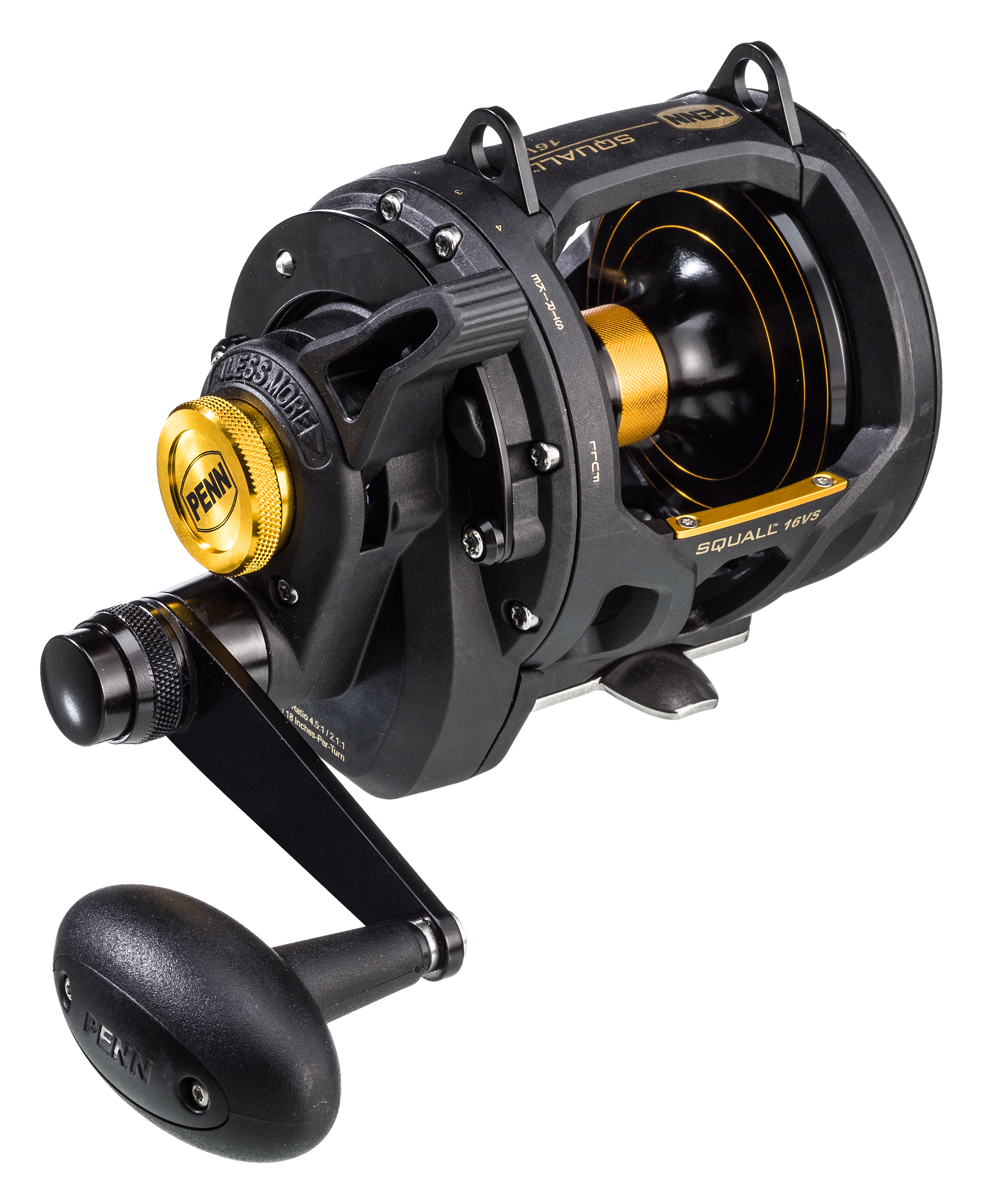PENN Squall Two-Speed Lever Drag Reel - Model SQL50VSW