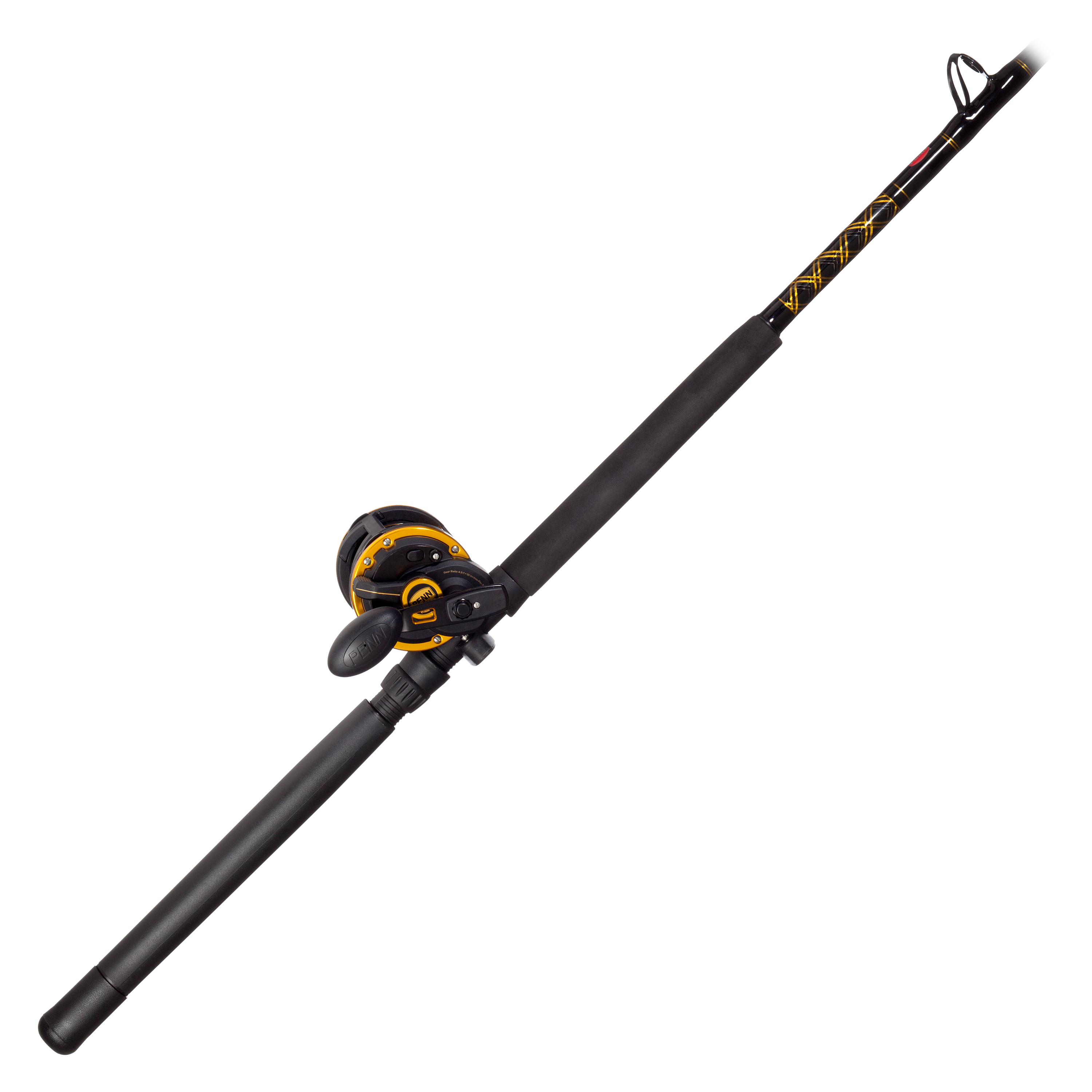 PENN Squall 50 Lever Drag Conventional Rod and Reel Combo - 66MH
