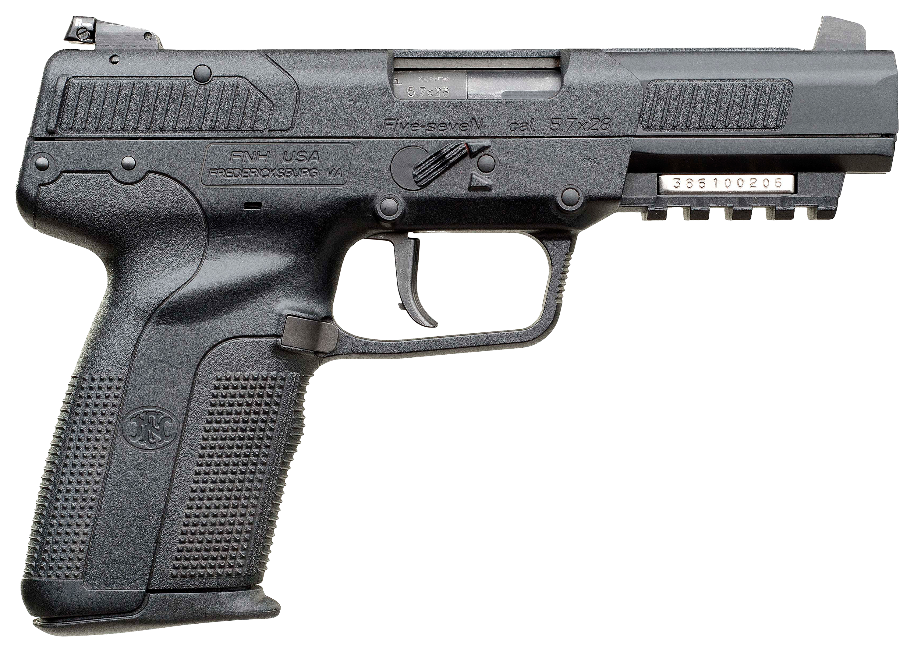 Image of FN Five-seveN Pistol - 4.75″ - Black Polymer - 10 + 1