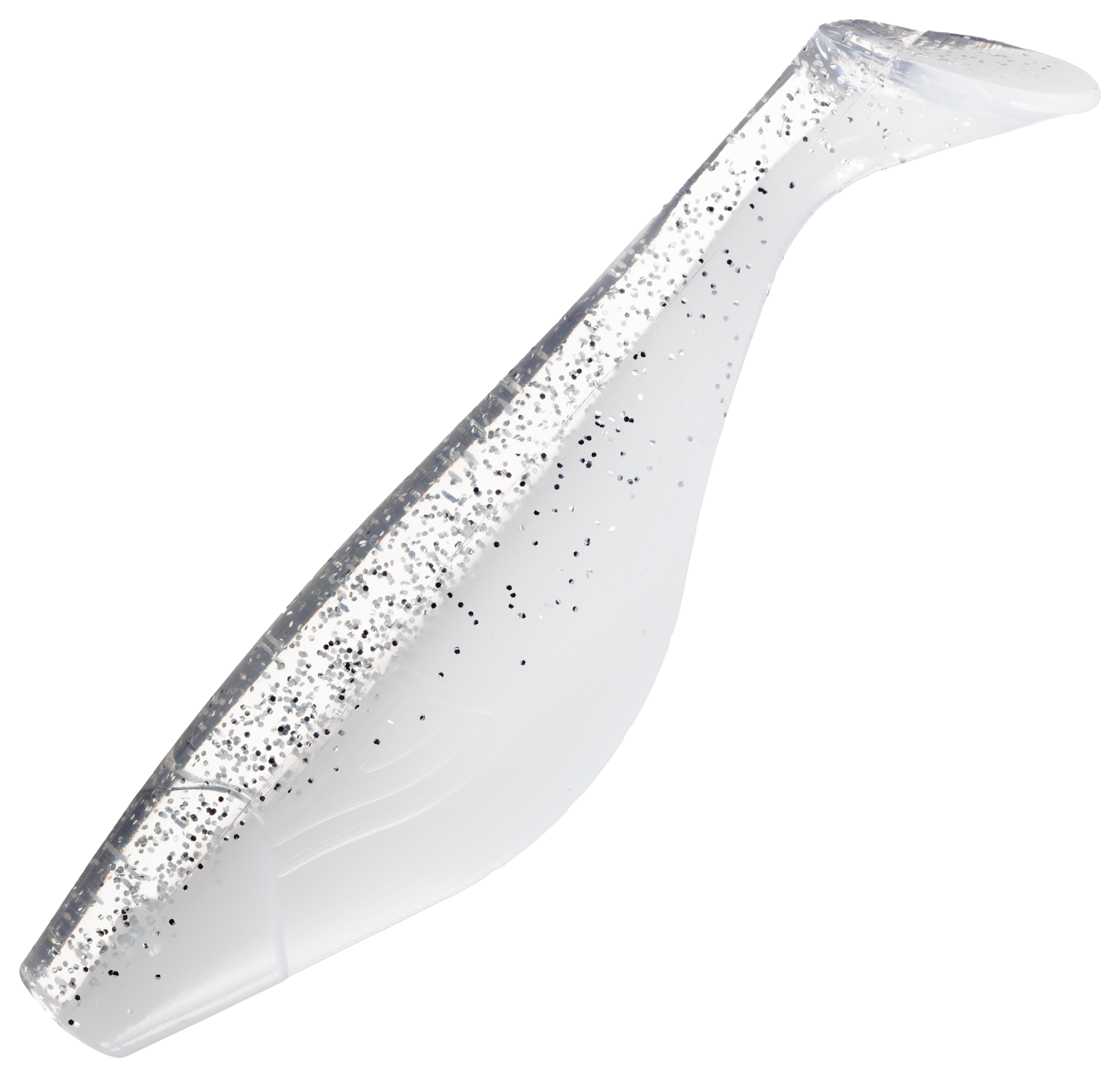 Image of Bass Pro Shops Squirmin' Shad - 4' - 8 Pack - White Ice