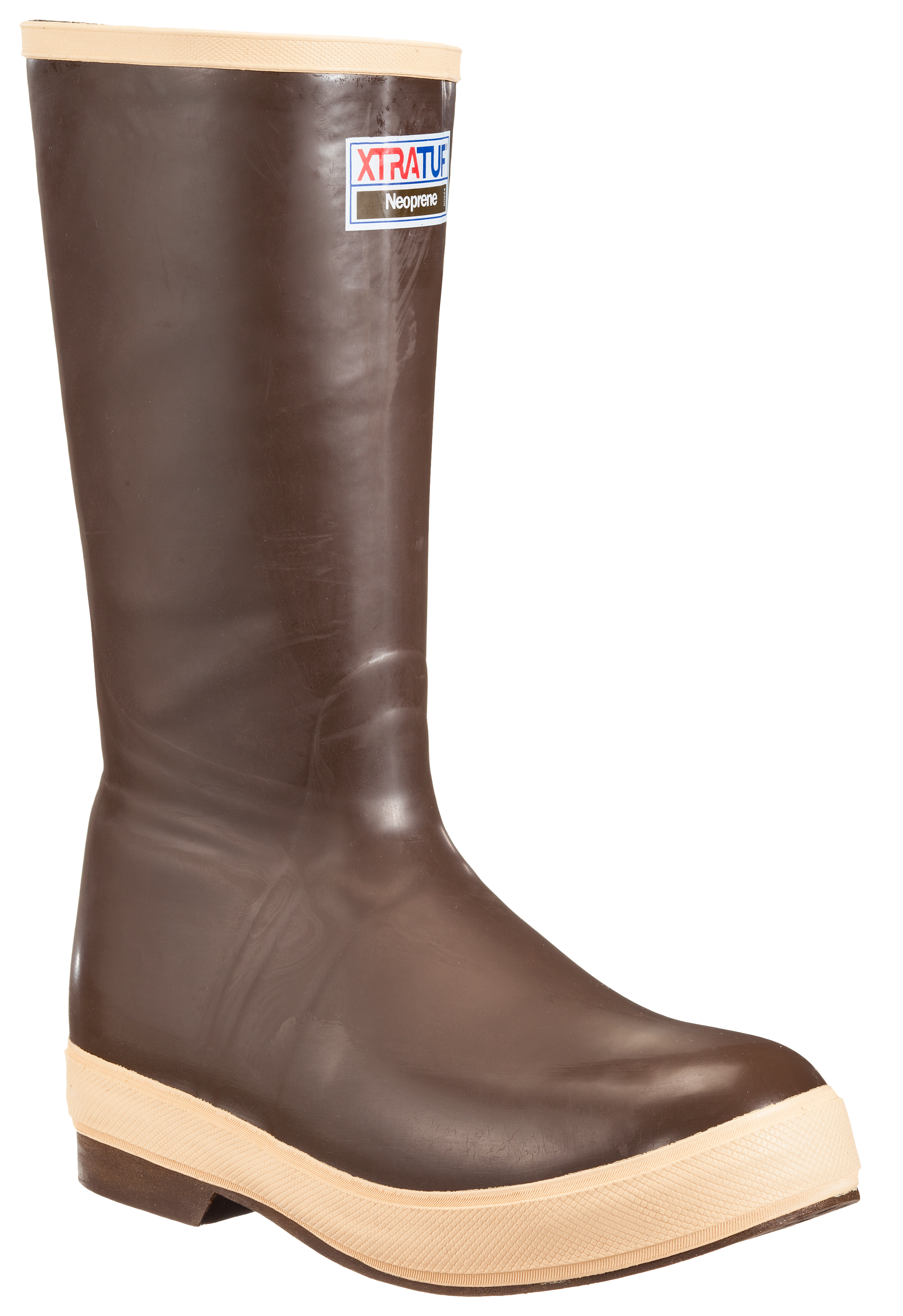 Image of Xtratuf Legacy 15' Insulated Rubber Boots for Men - Copper Tan - 10 M