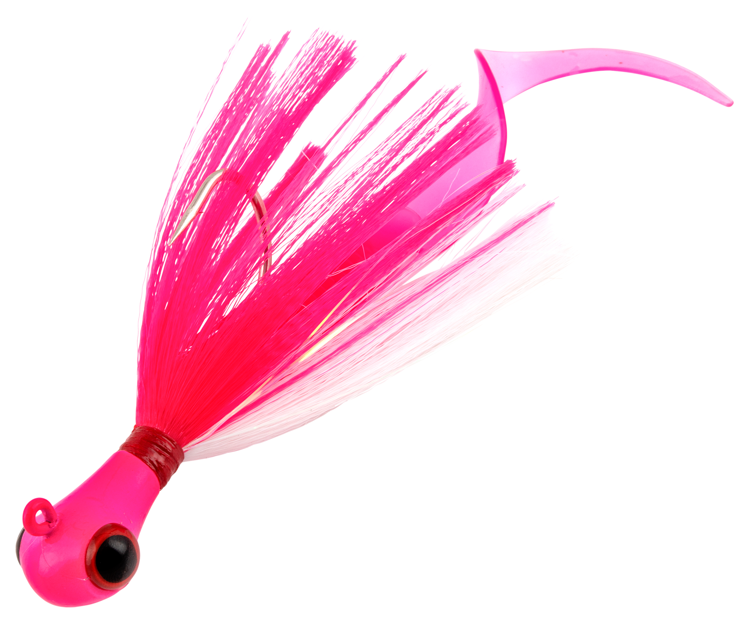 Buccaneer Bait Company Oval Cobia Jig - 2 oz. - White Pink