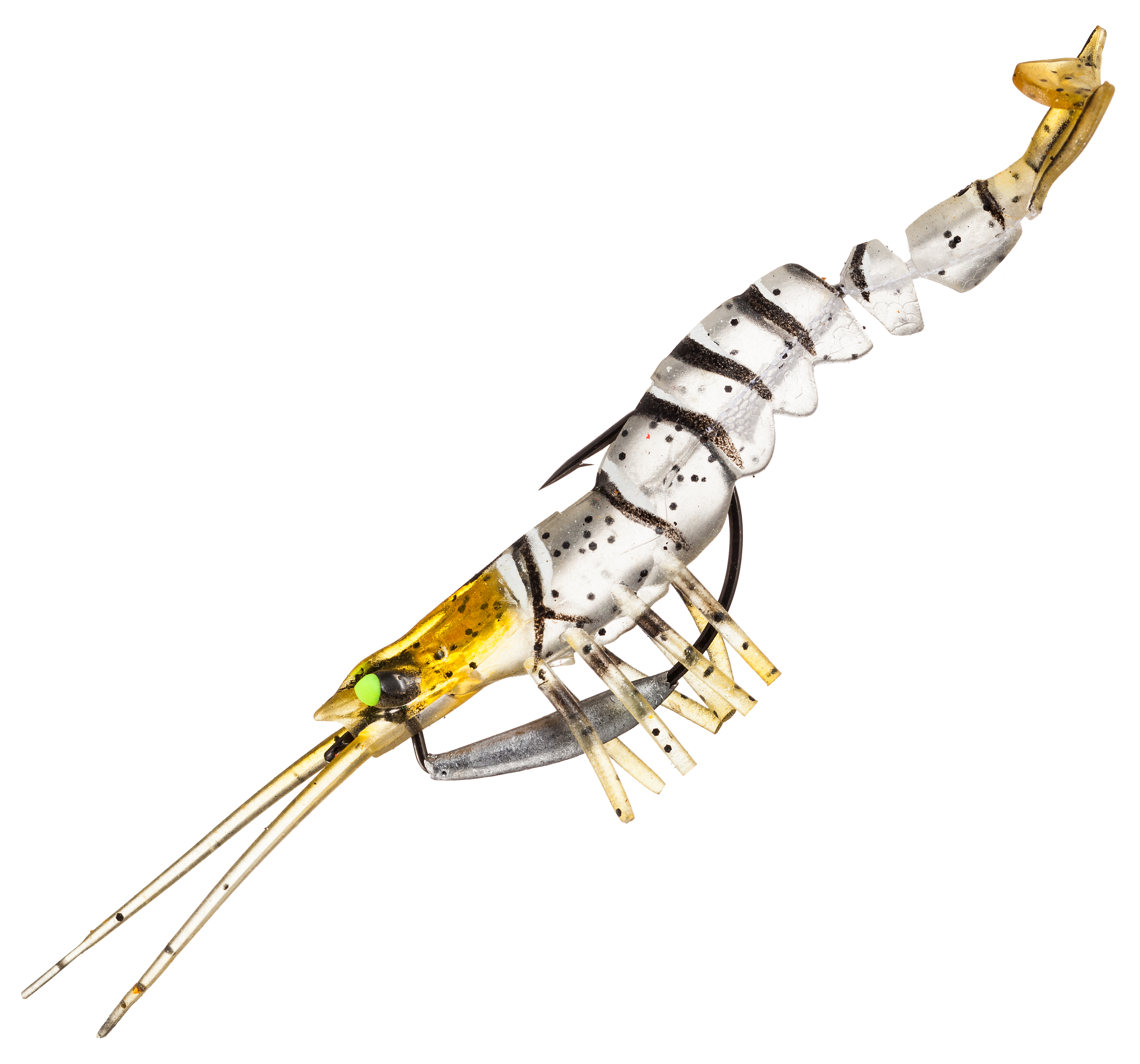 Savage Gear TPE 3D Manic Shrimp - Avocado - 5