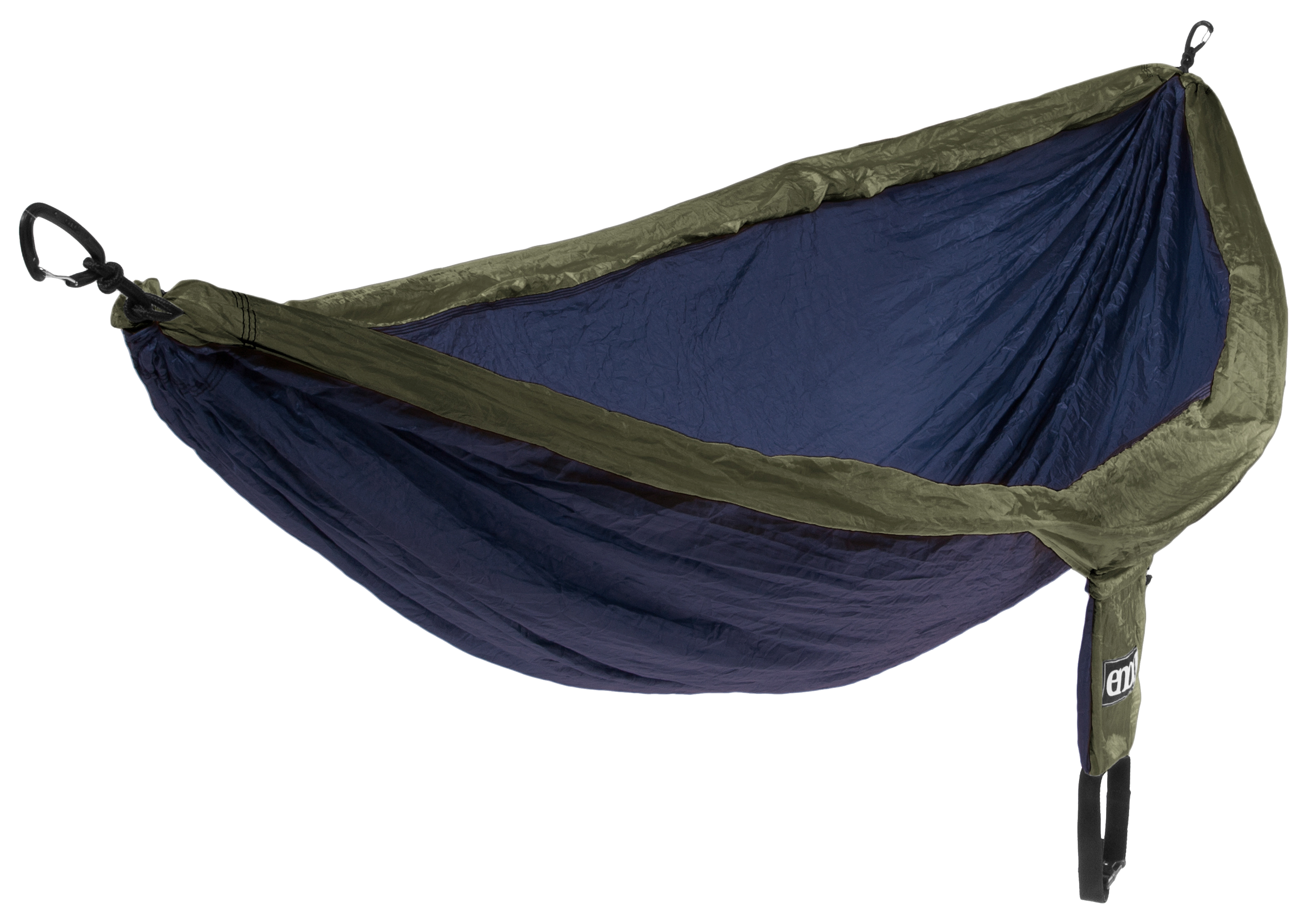 Eagles Nest Outfitters DoubleNest Hammock - Navy/Olive - 9'4 x 6'6″ - Eagles Nest Outfitters