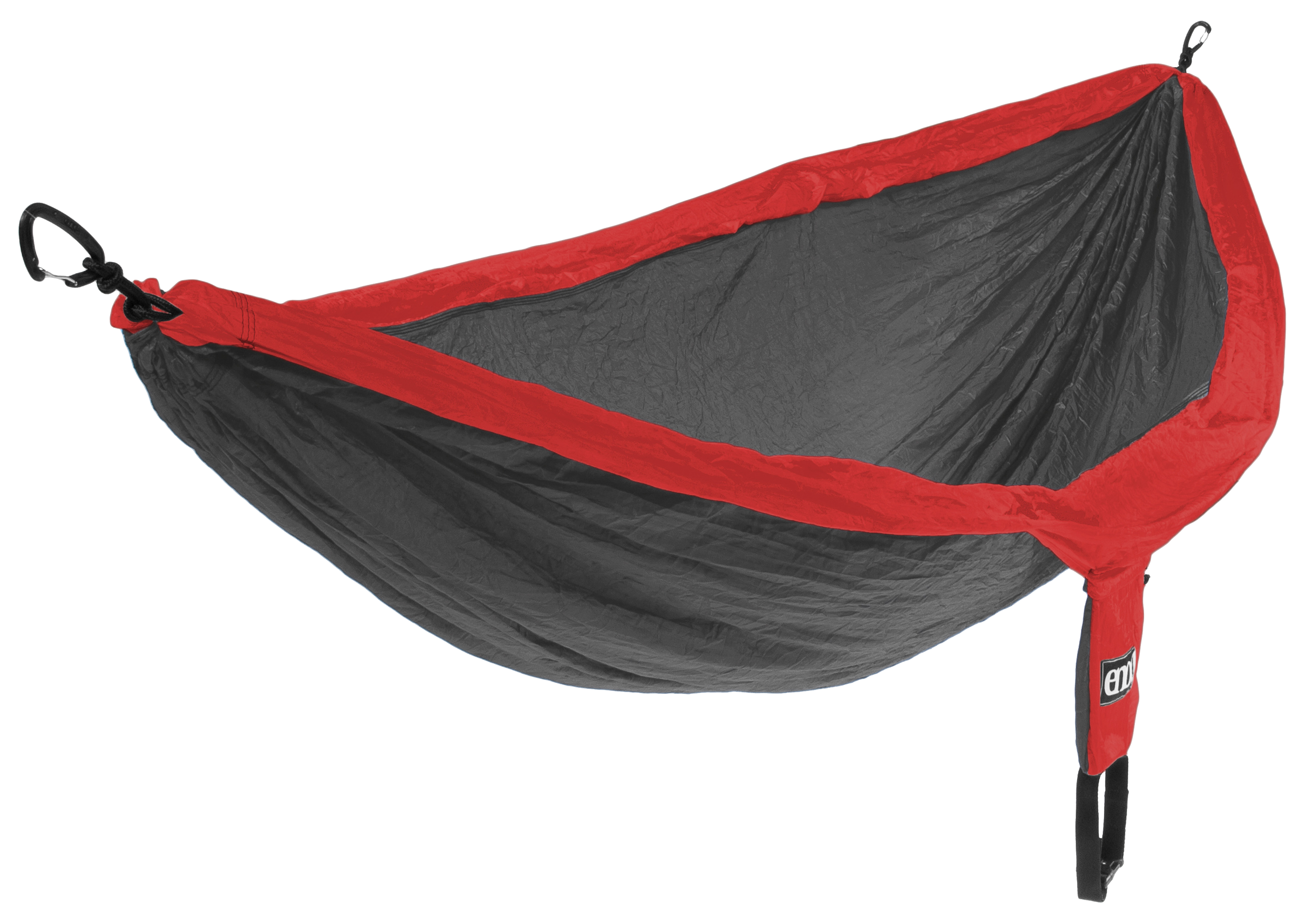 Eagles Nest Outfitters DoubleNest Hammock - Red/Charcoal - 9'4 x 6'6″ - Eagles Nest Outfitters