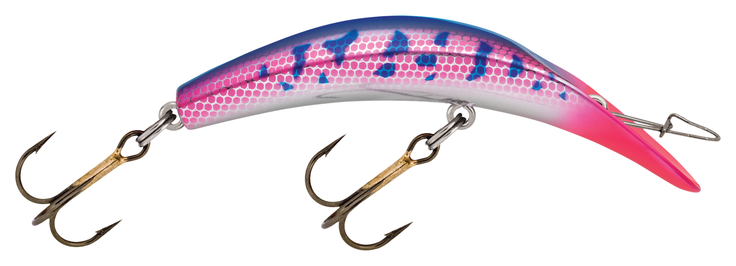 Image of Luhr Jensen Kwikfish X Series - 3-3/8″ - Blazin' Blue/Pink UV