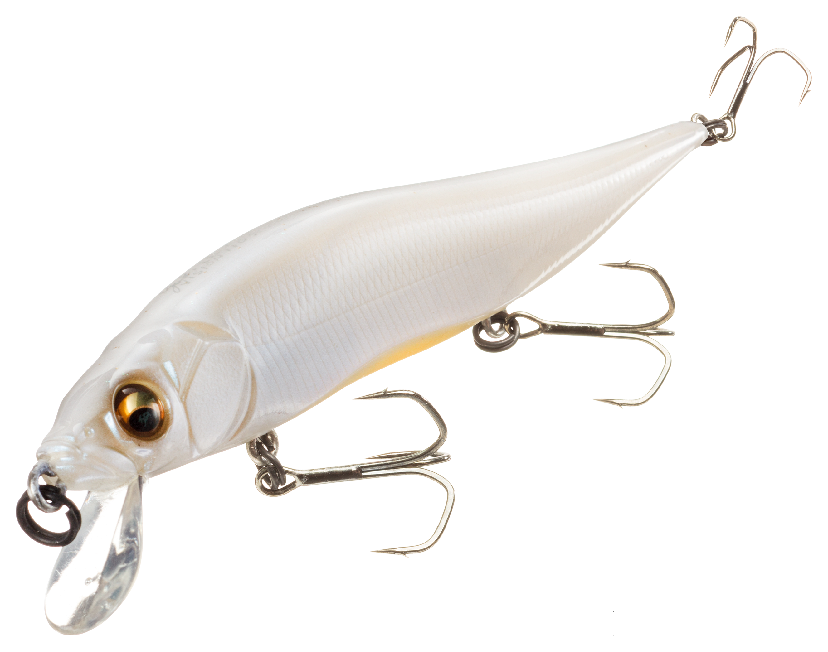 Image of Megabass Vision ONETEN Jr. - 3-3/4' - French Pearl Orange Belly