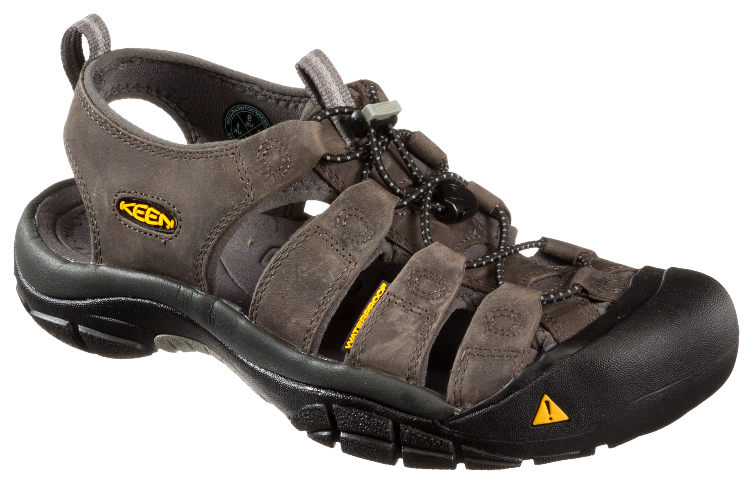 Keen Newport Sport Sandals for Men - Neutral Gray/Gargoyle - 8M