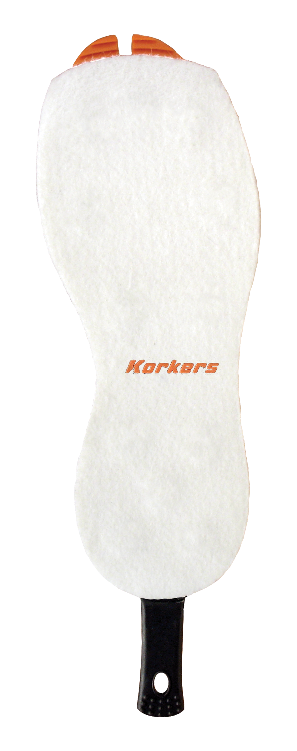 Korkers OmniTrax Felt Soles for Men - White/Orange - 10 M