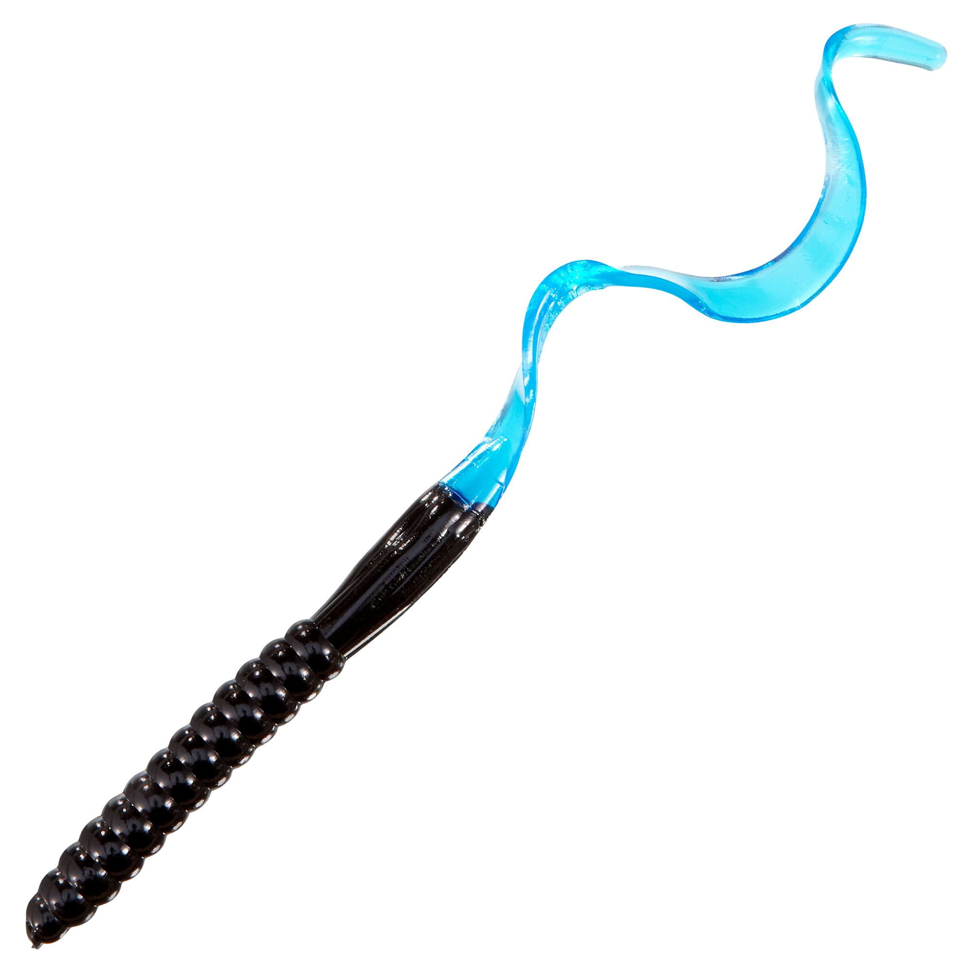 Image of Culprit Original 7-1/2″ Worm - Black/Blue Tail