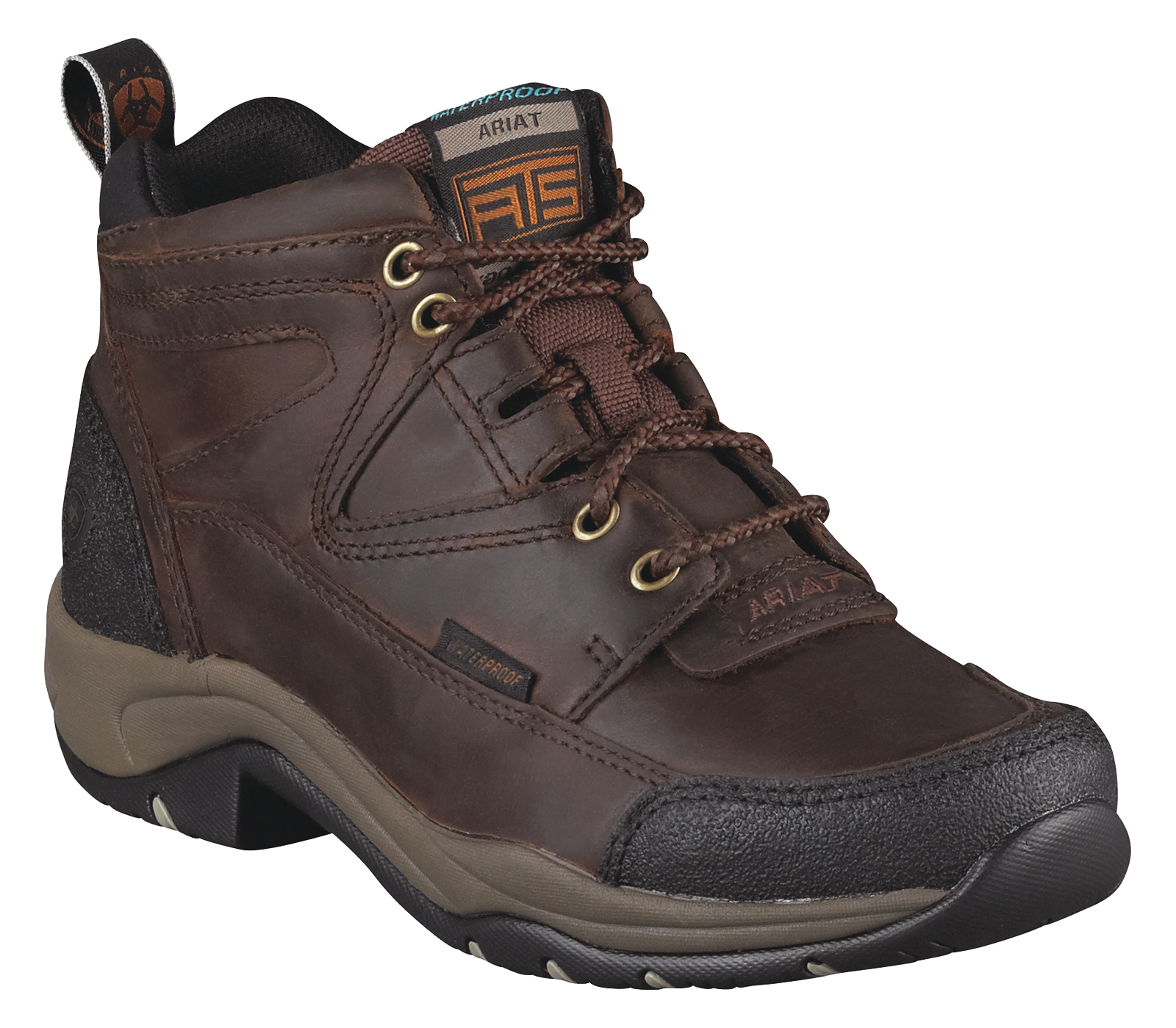 Ariat Terrain H2O Work Boots for Ladies - Copper - 8M