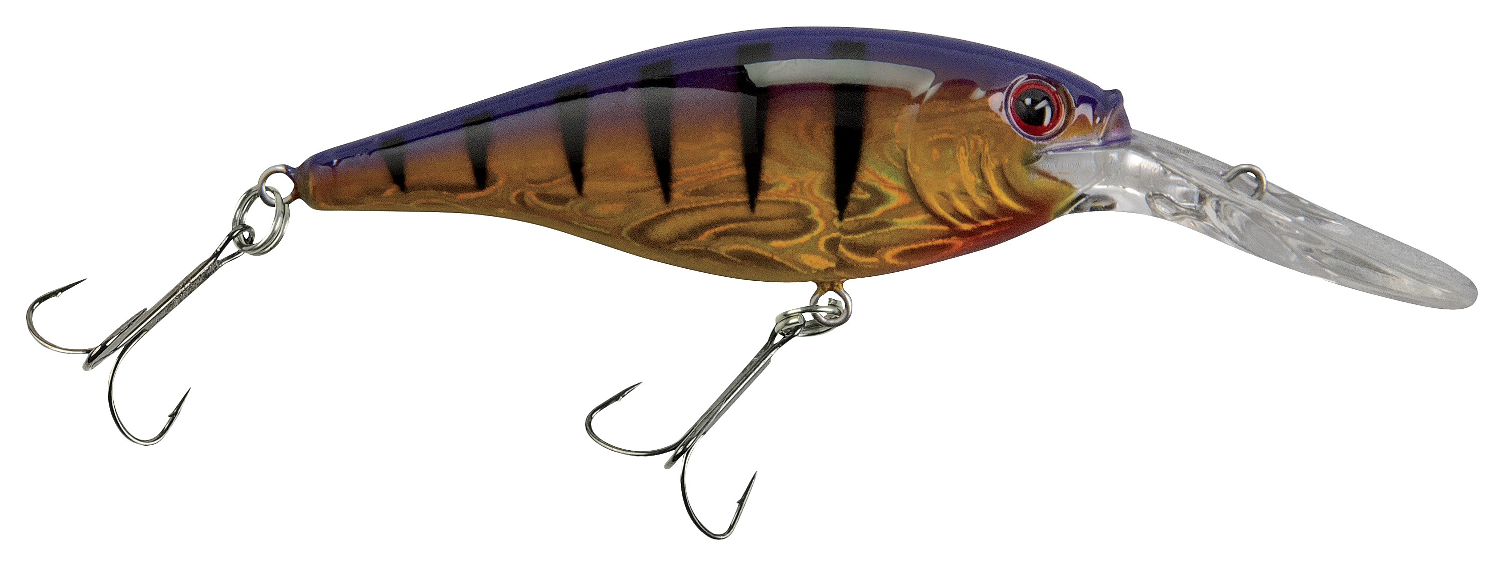 Image of Berkley Flicker Shad Crankbait - 1-1/2' - Slick Purple Bengal