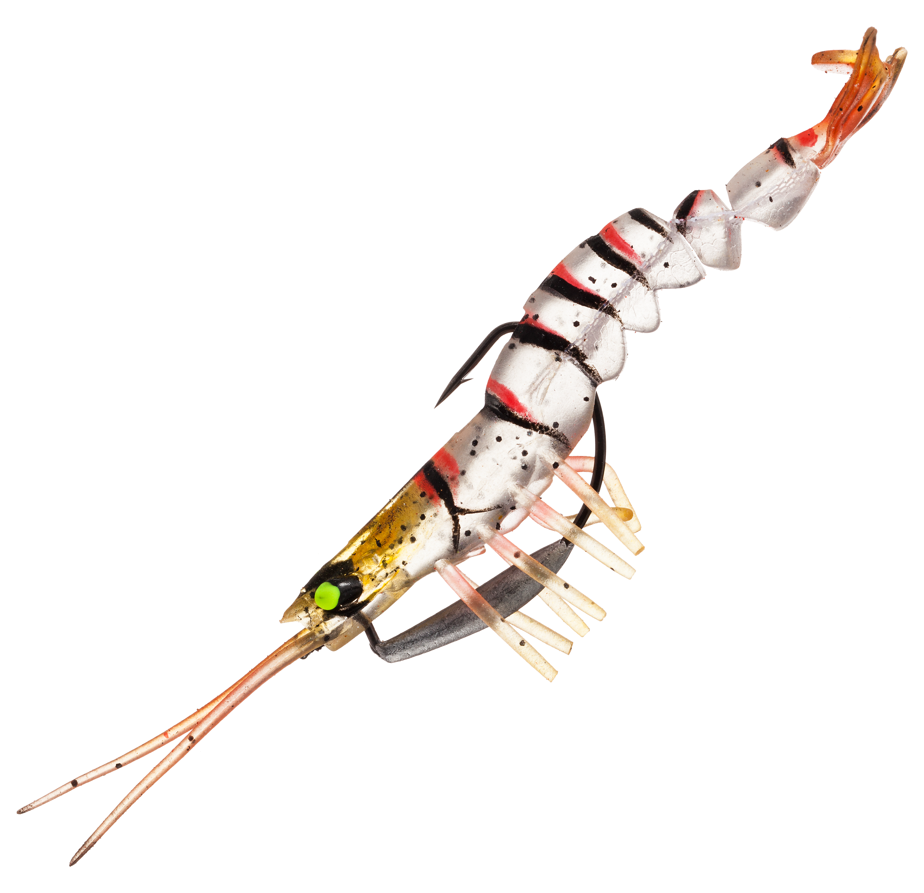 Savage Gear TPE 3D Manic Shrimp - Red - 2-1/2