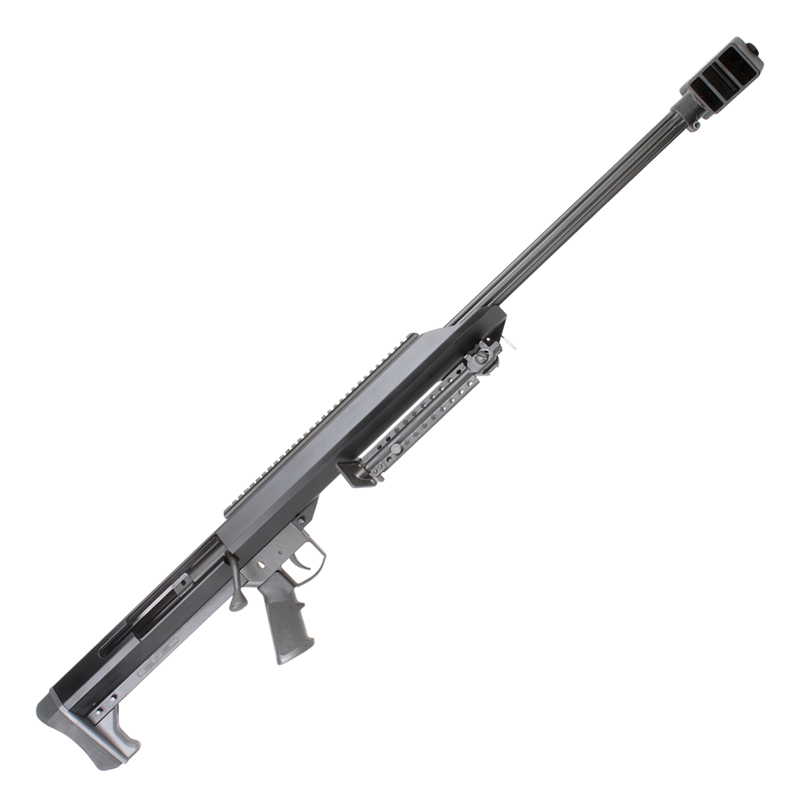 Barrett Firearms Model 99 SingleShot BoltAction Rifle with Bipod  50 BMG  Black Anodized