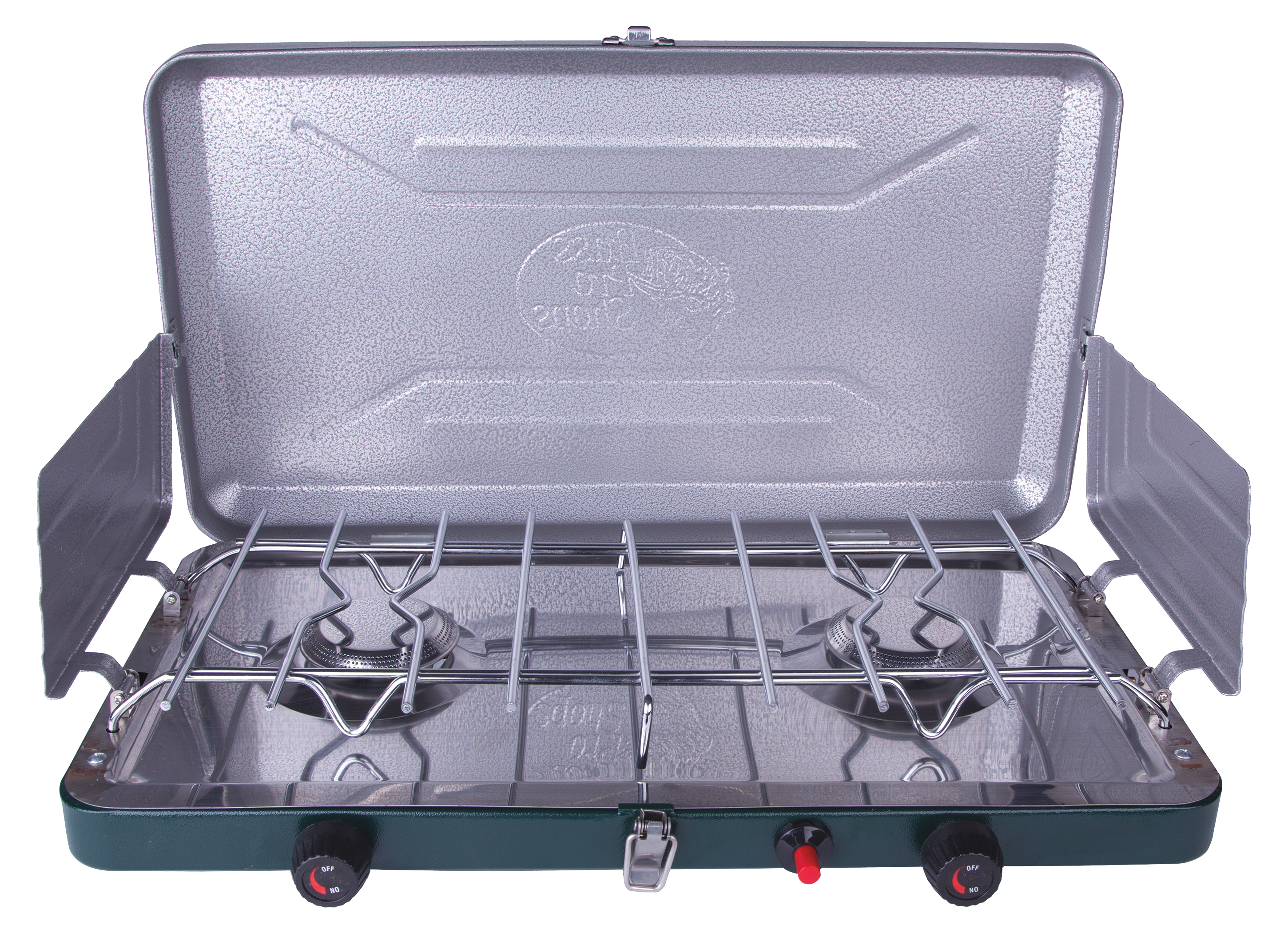 Image of Bass Pro Shops 2-Burner High Output Propane Stove