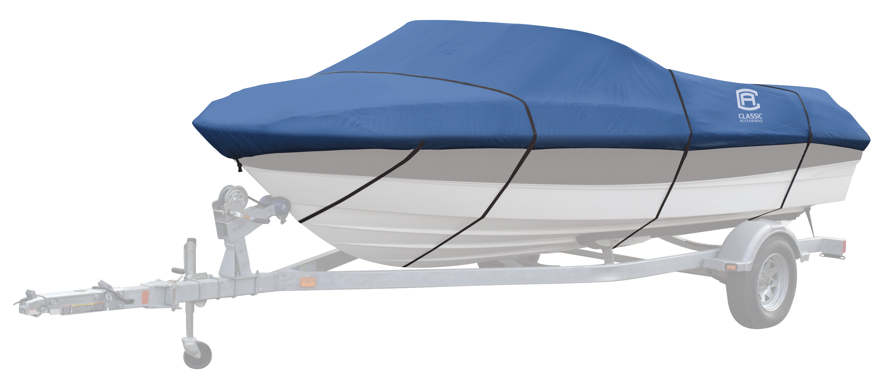 Image of Classic Accessories Stellex Boat Cover - Blue - 12'-14' - 68″ Beam Width