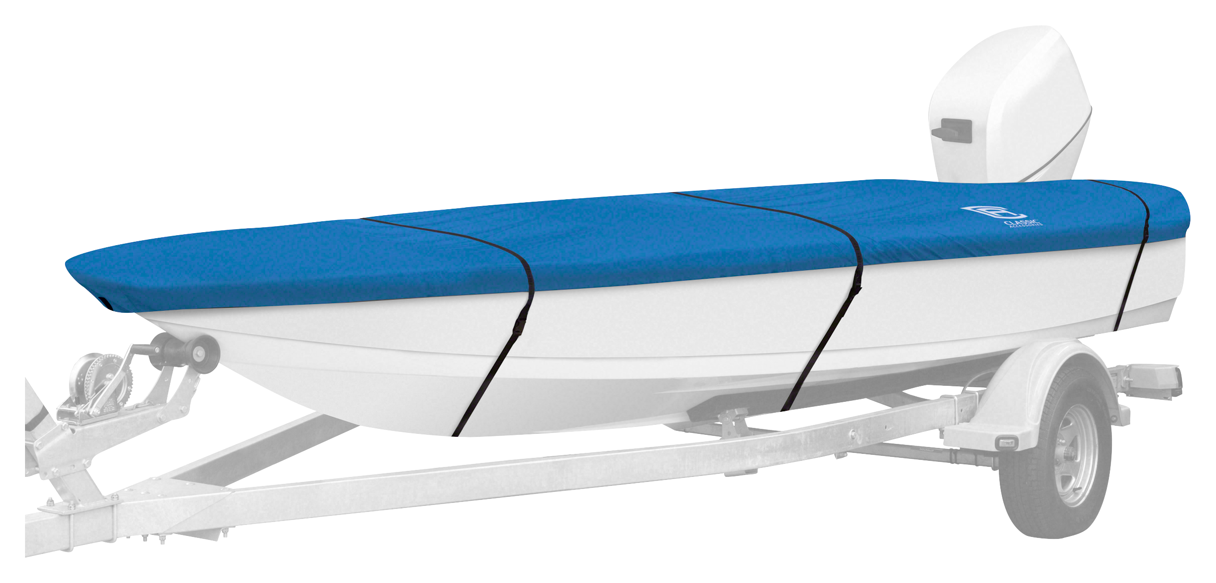 Classic Accessories Stellex Boat Cover - Blue - 14-16 - 75 Beam Width