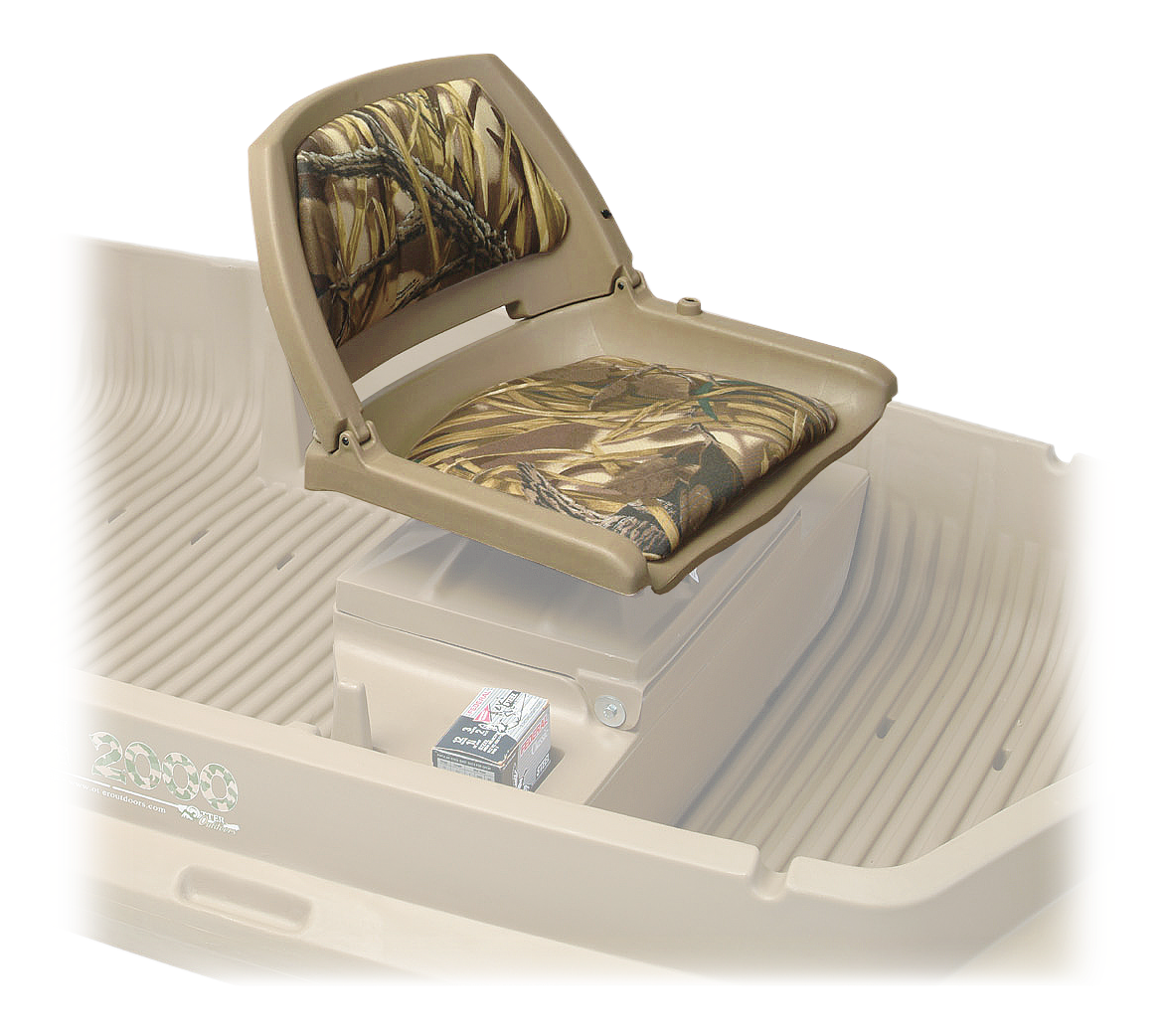 Stealth Duck Boat Camo Seat - Beavertail