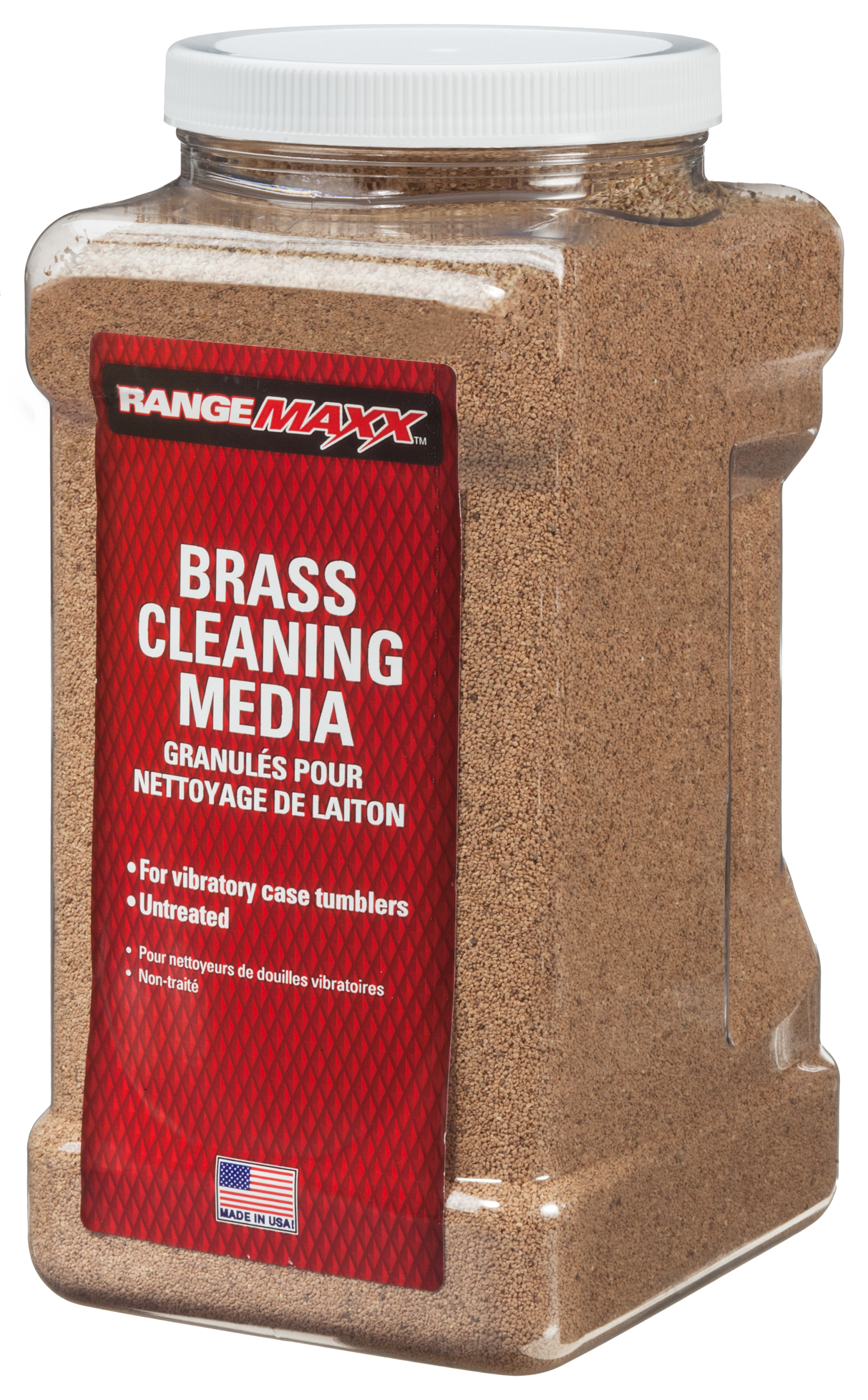 RangeMaxx Brass Tumbling Media - Walnut Media - RangeMaxx