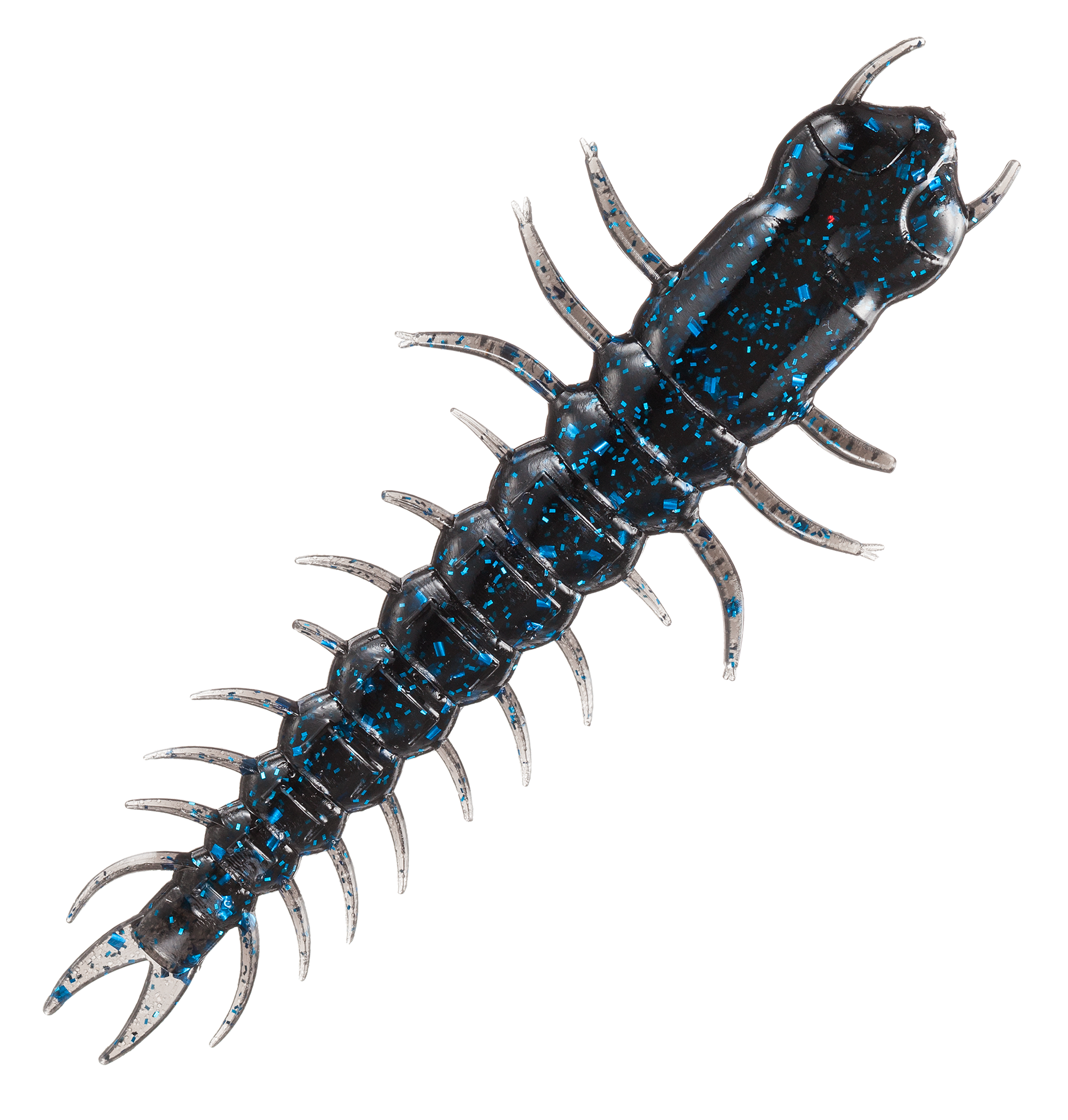 Bass Pro Shops Hellgrammite - Black Blue Flake by XPS - Sporting Goods > Outdoor Recreation > Fishing > Fishing Tackle > Fishing Baits & Lures