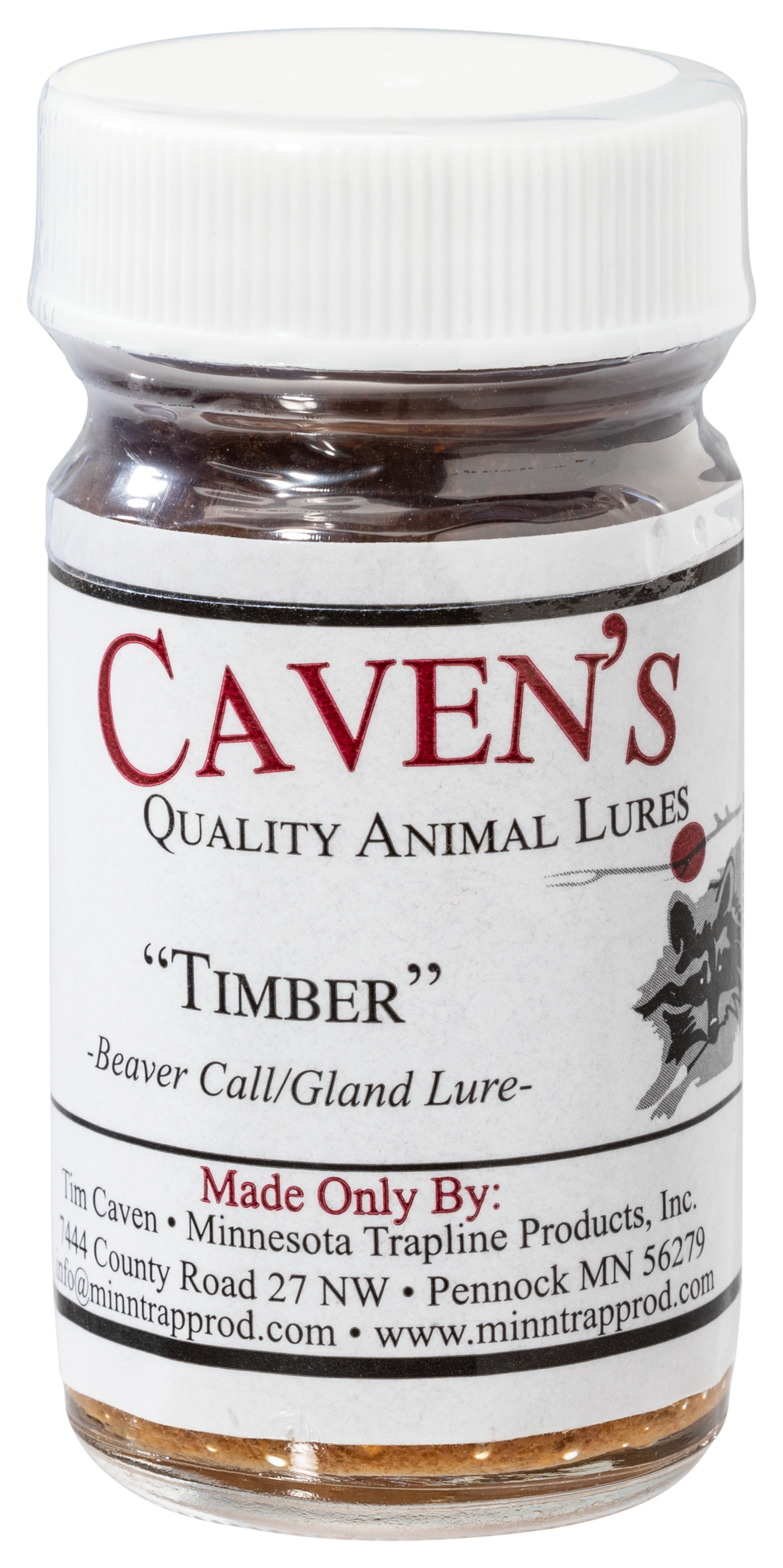 Caven's Timber Beaver Call and Gland Trapping Lure - Minnesota Trapline