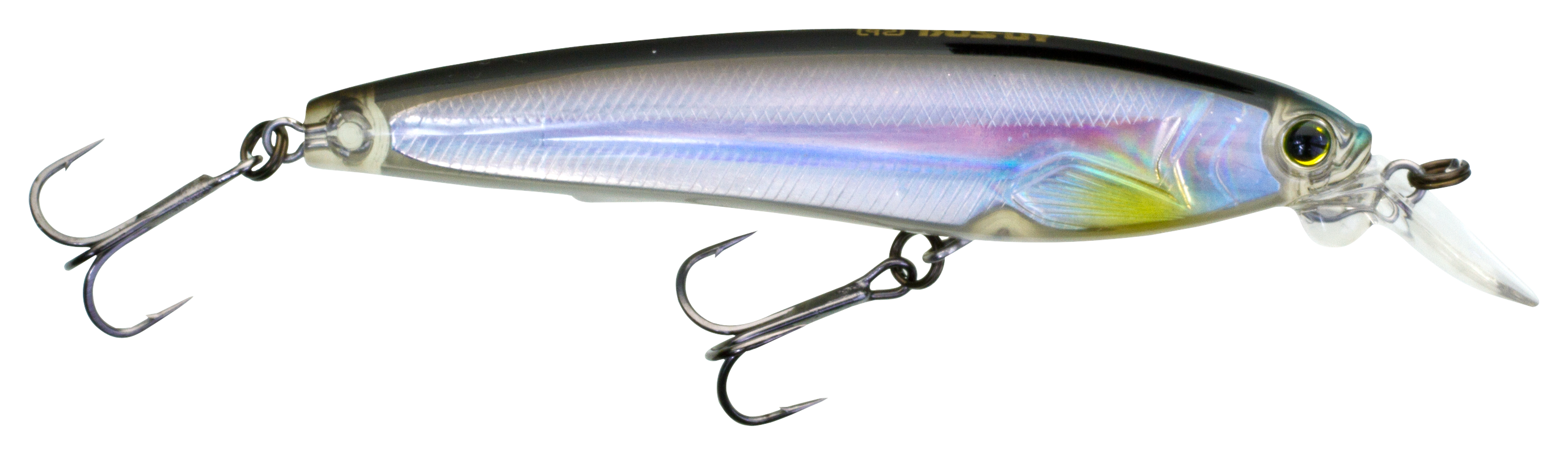 Image of Yo-Zuri 3DS Minnow - 2-3/4' - Holographic Black Silver