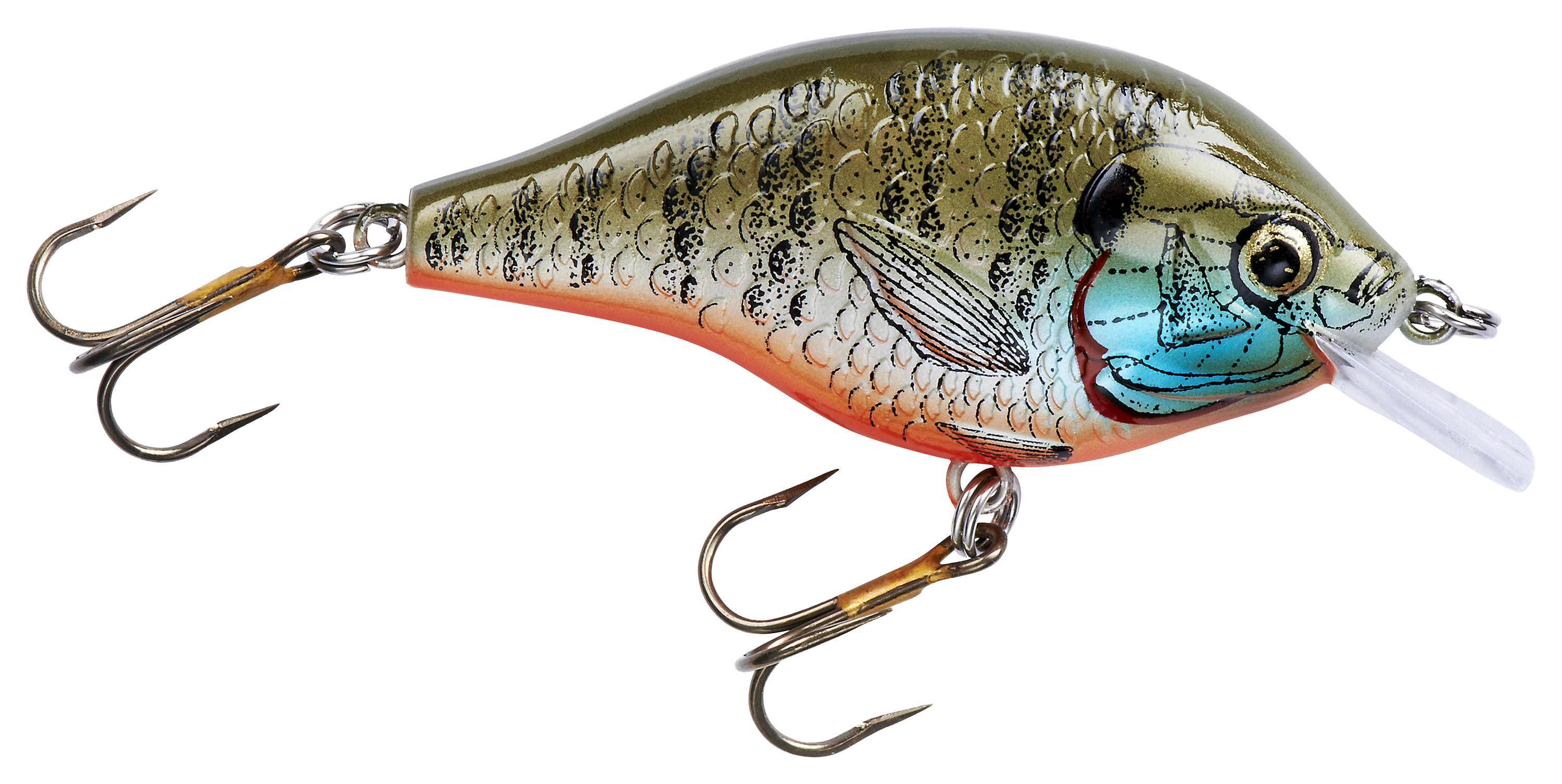 Rebel Bluegill Squarebill - Natural Bluegill