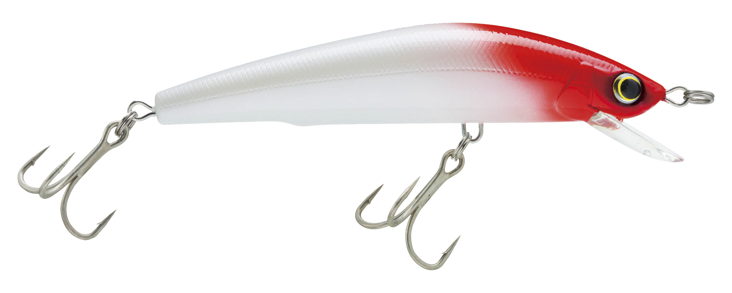 Image of Yo-Zuri Floating Mag Minnow - 5' - Pearl Red Head