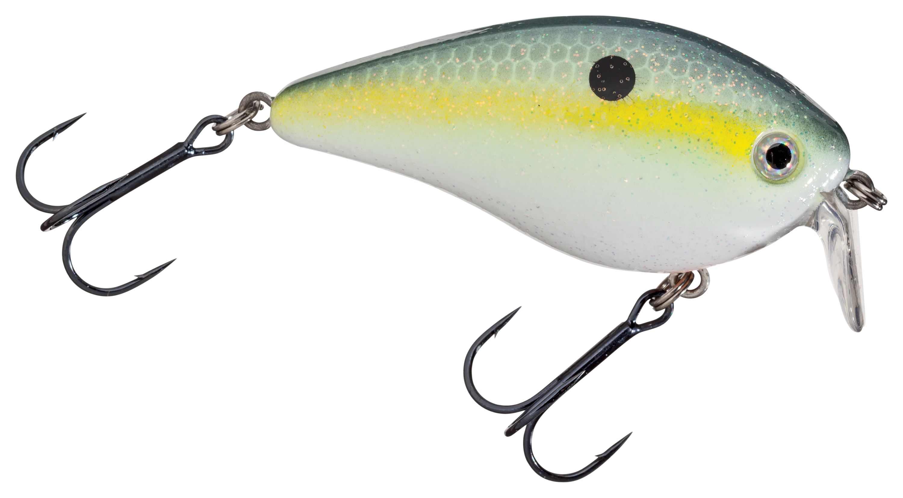 Strike King KVD 1.5 Shallow Runner - Chartreuse Sexy Shad