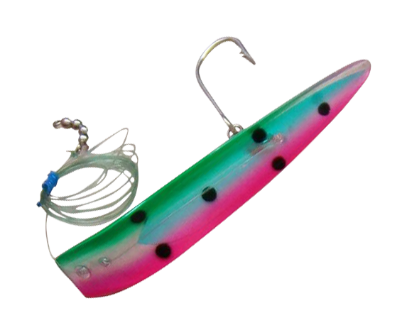 Image of Hot Spot Apex Salmon Killer - Watermelon UV - 4-1/2″