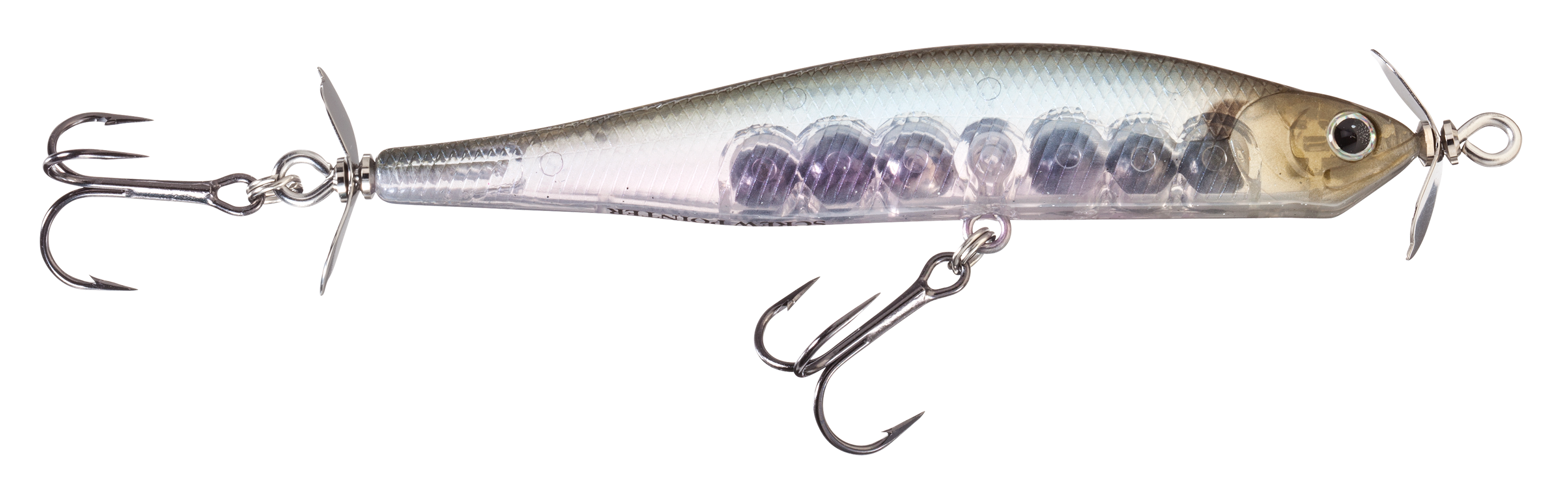 Lucky Craft Screw Pointer - Ghost Minnow - 3-1/4