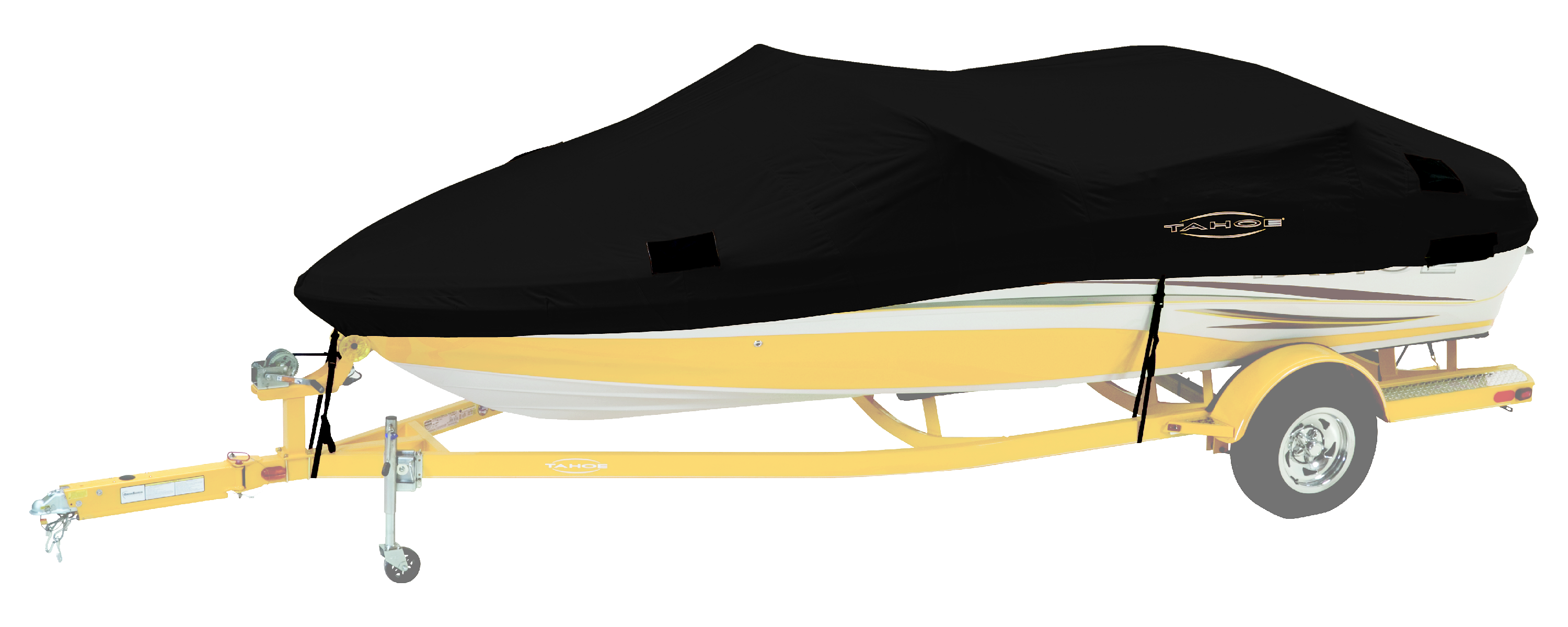 Bass Pro Shops Factory Fit Tahoe Boat Cover by Dowco - Tahoe Q5i - Black