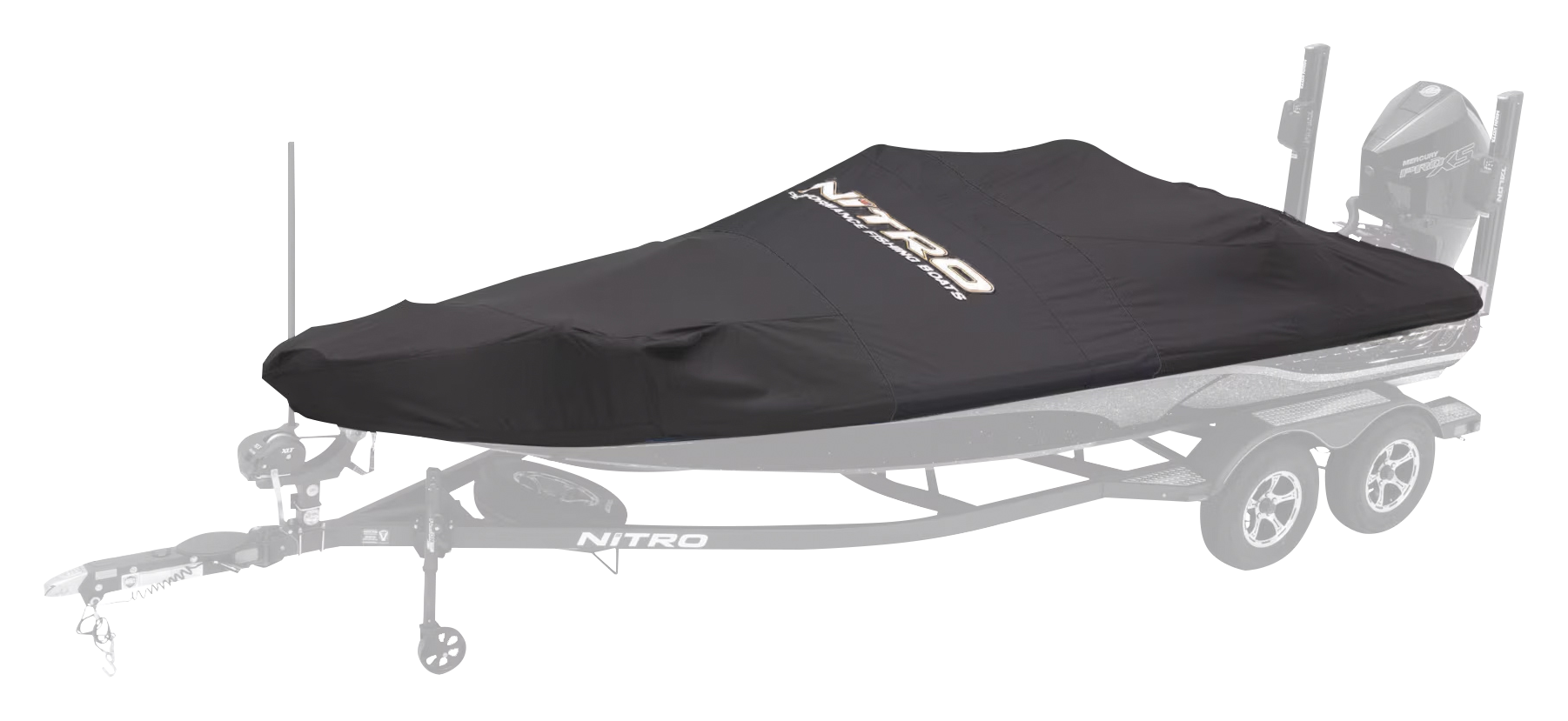 Bass Pro Shops NITRO Factory Fit Boat Cover by Dowco - Z7 Sport - Bimini an