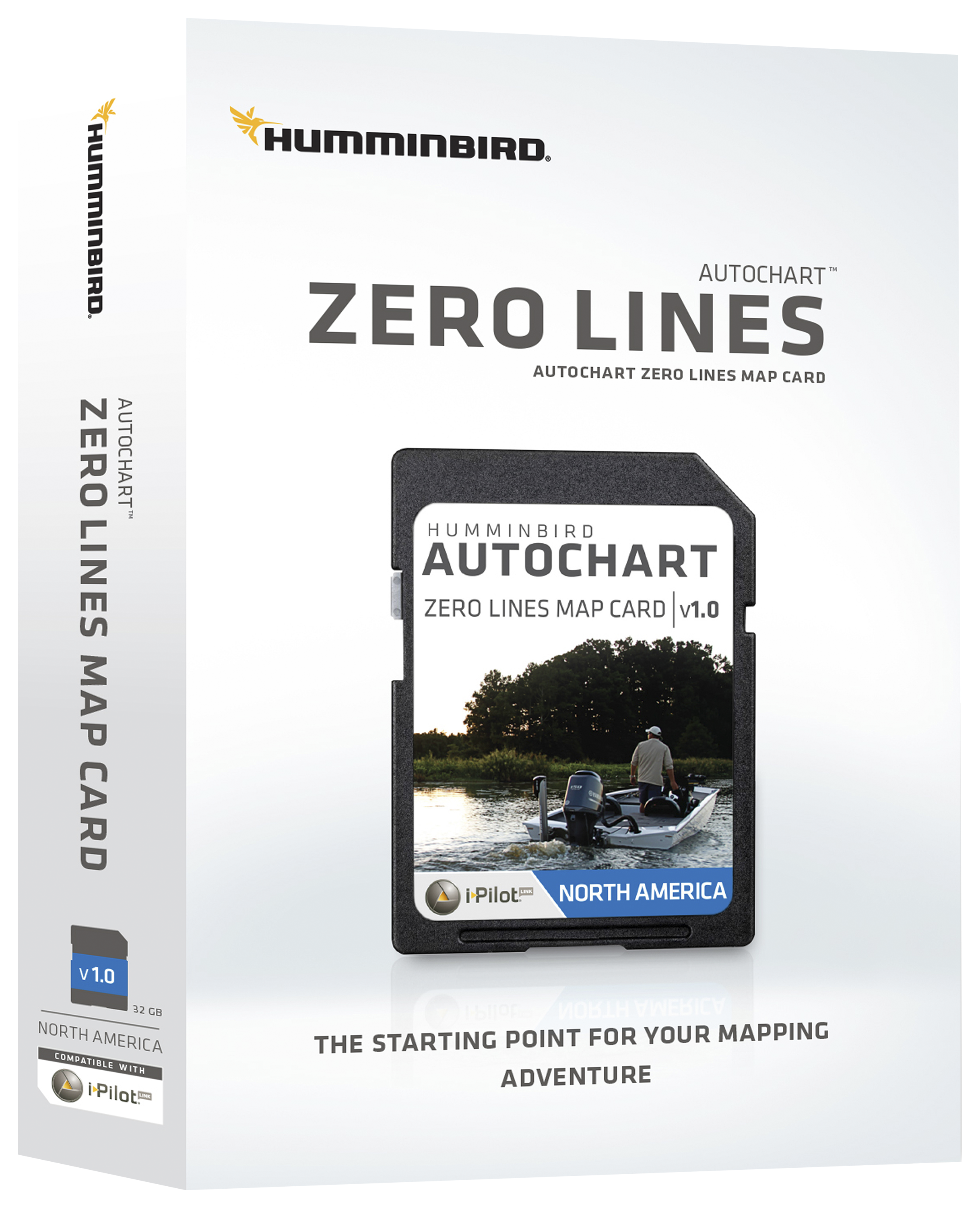 Humminbird AutoChart Zero Lines Map Card - North America