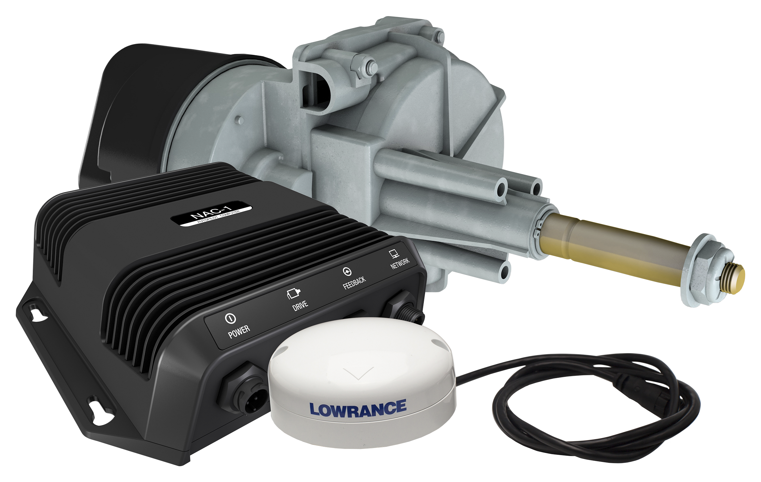 Lowrance Outboard Pilot Cable-Steer Pack